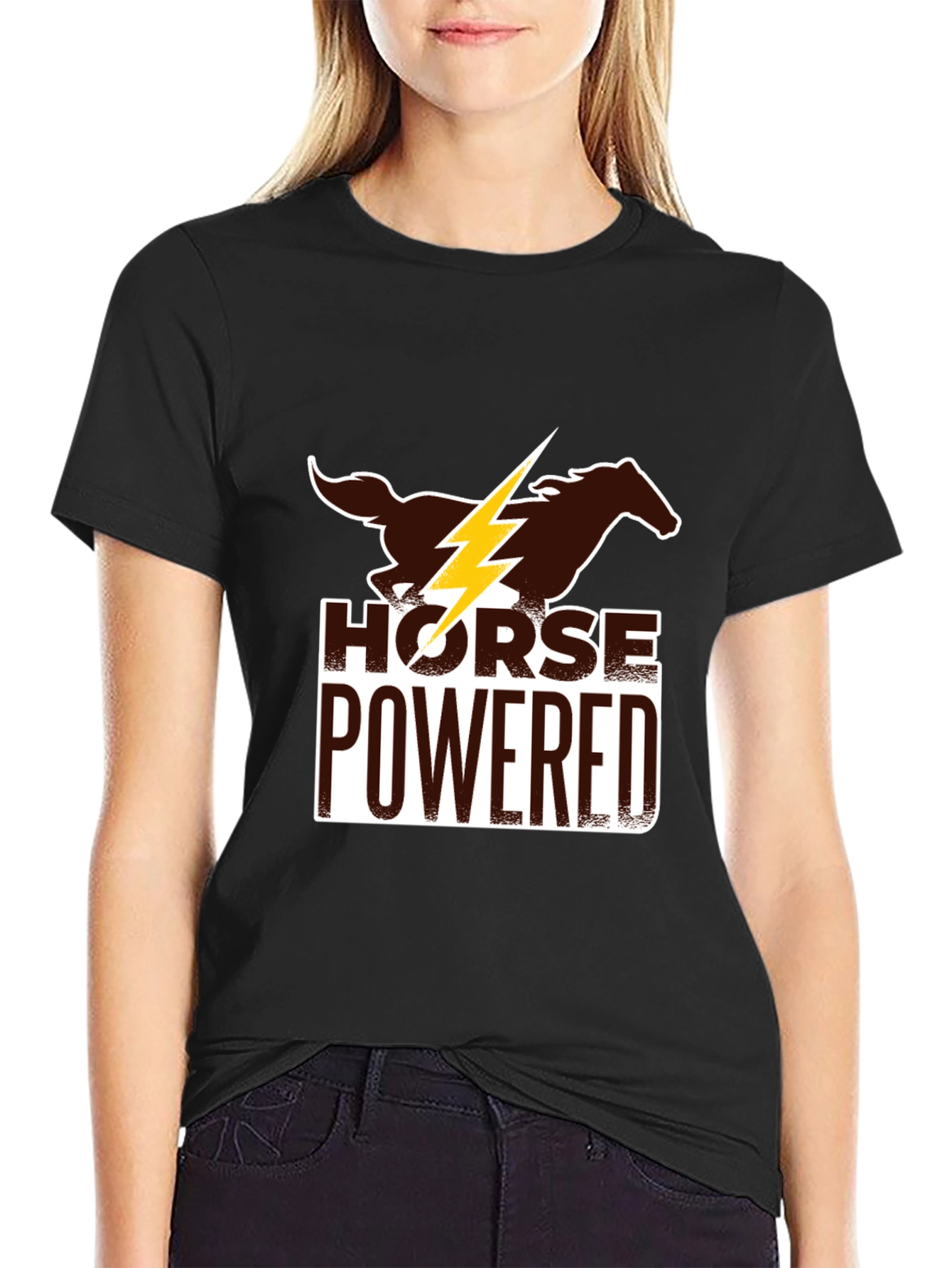 Horse Powered Graphic T-Shirt