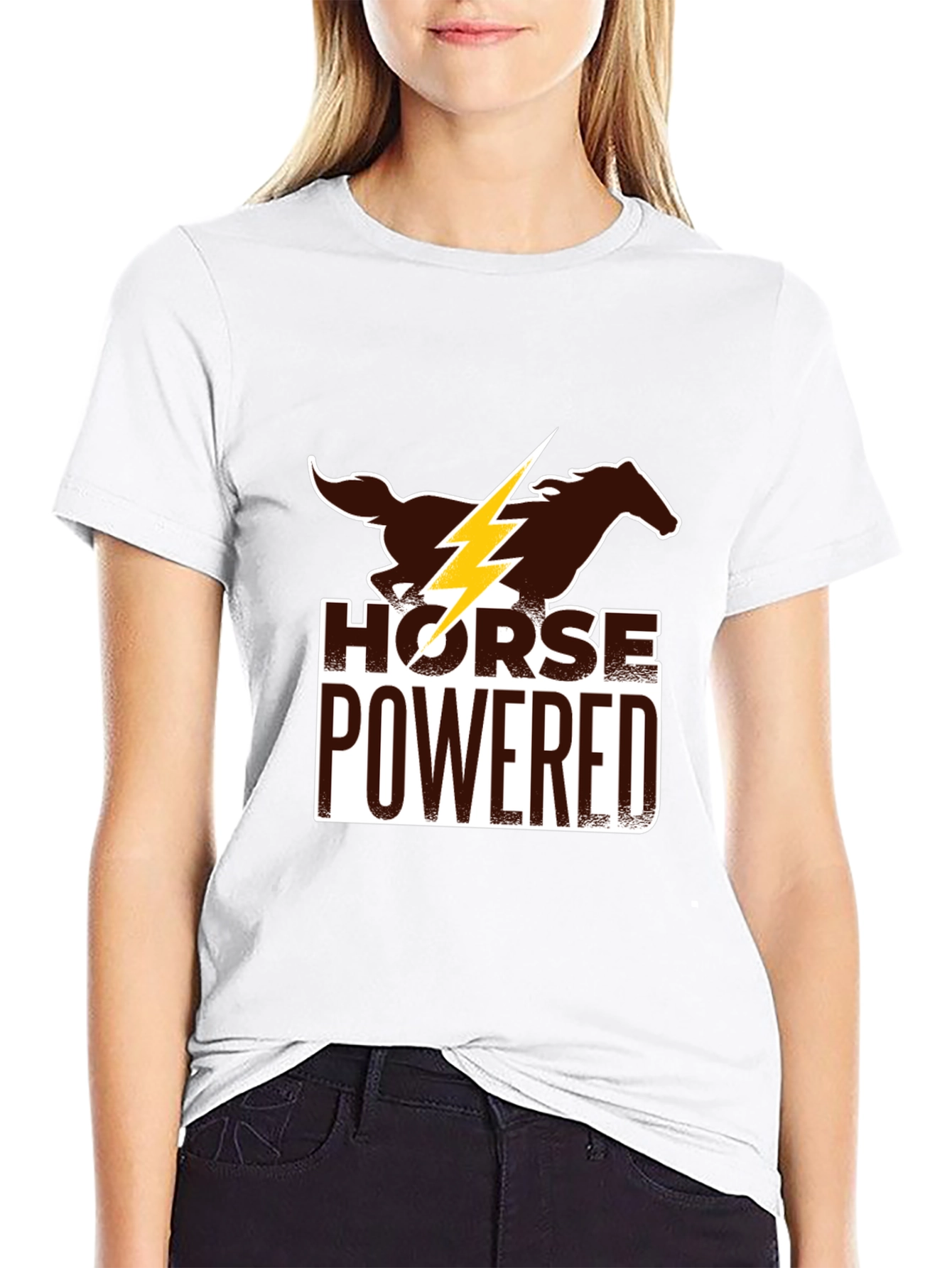 Horse Powered Graphic T-Shirt