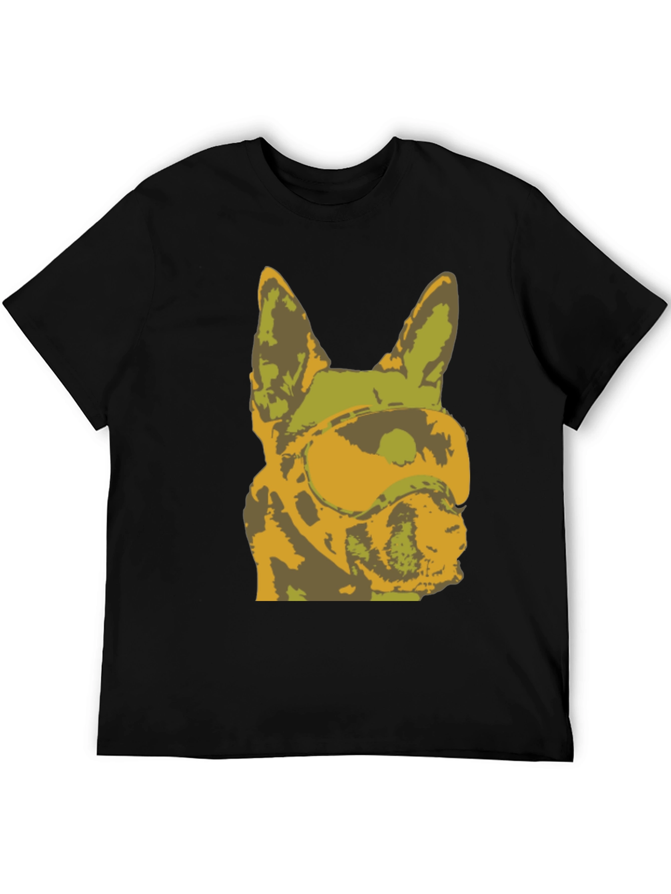 Dog Graphic Tee - Unique Bulldog Design