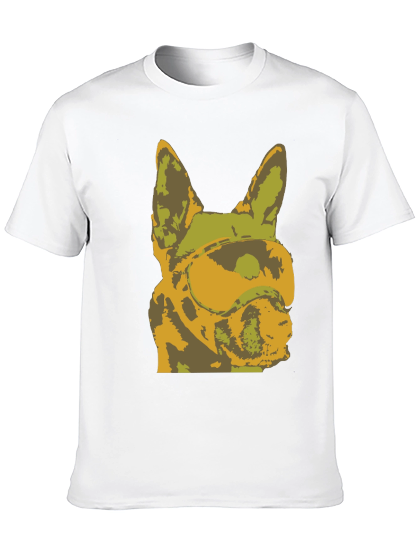 Dog Graphic Tee - Unique Bulldog Design