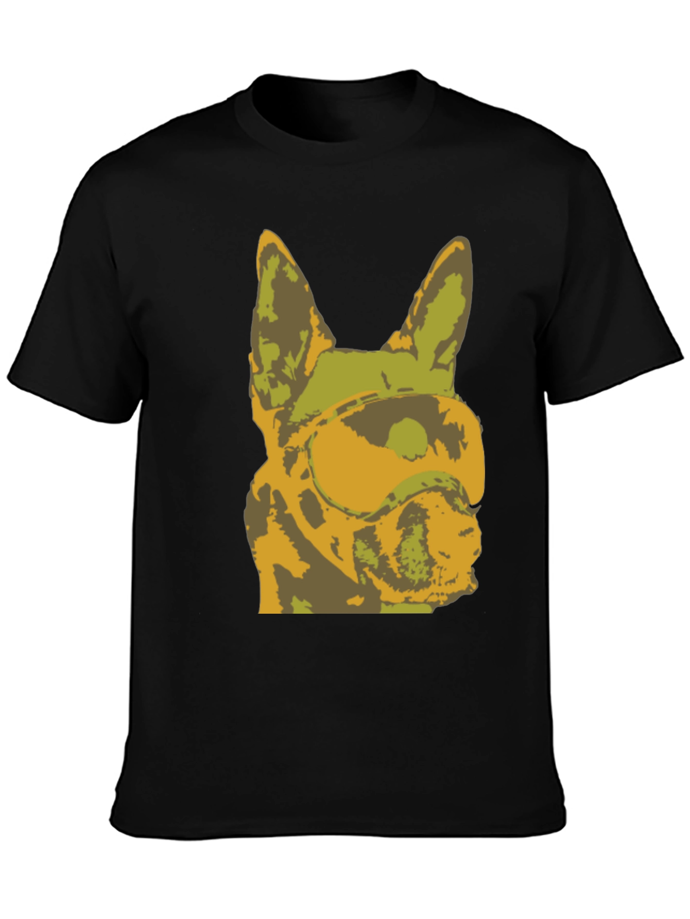 Dog Graphic Tee - Unique Bulldog Design