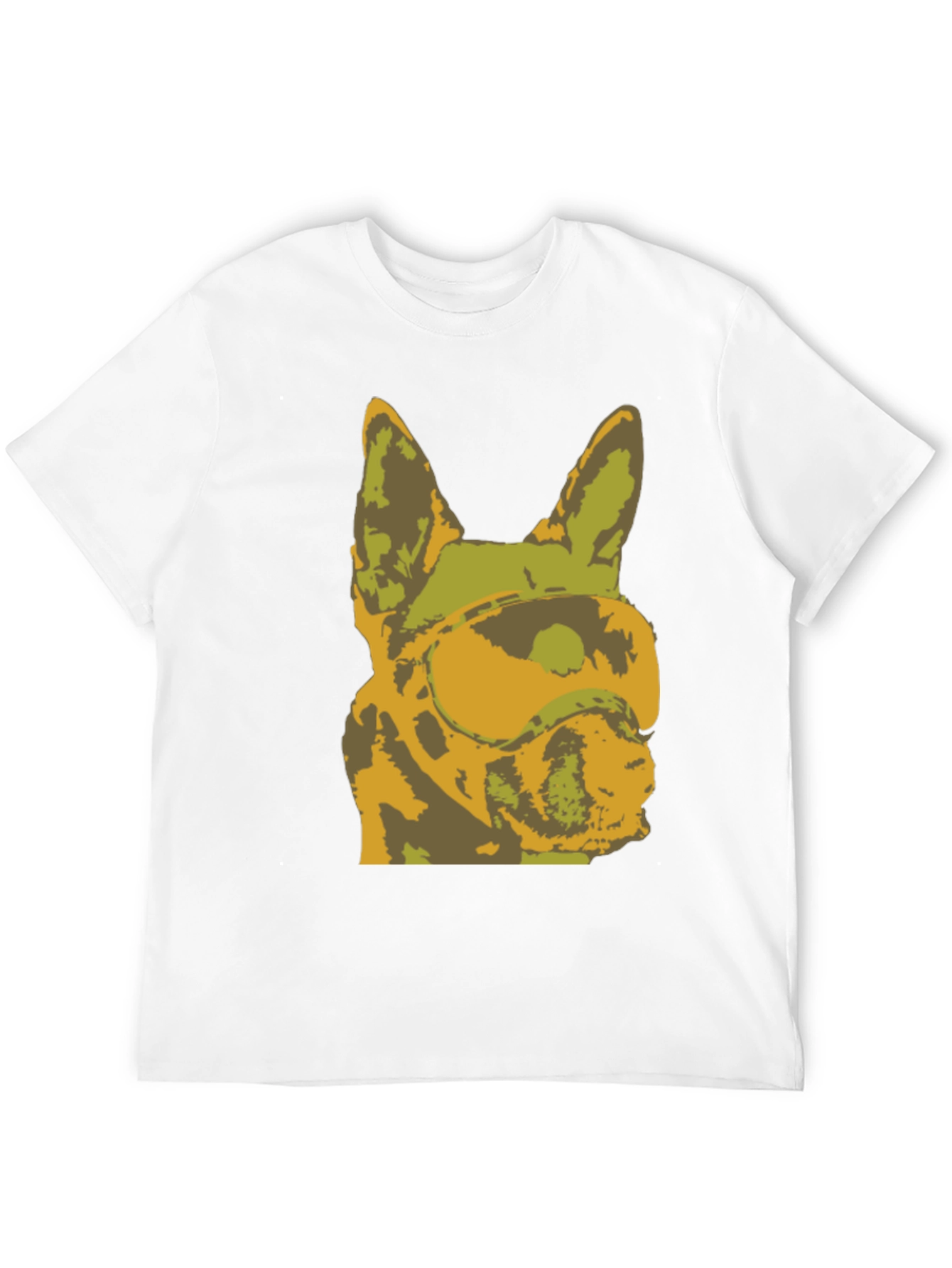 Dog Graphic Tee - Unique Bulldog Design