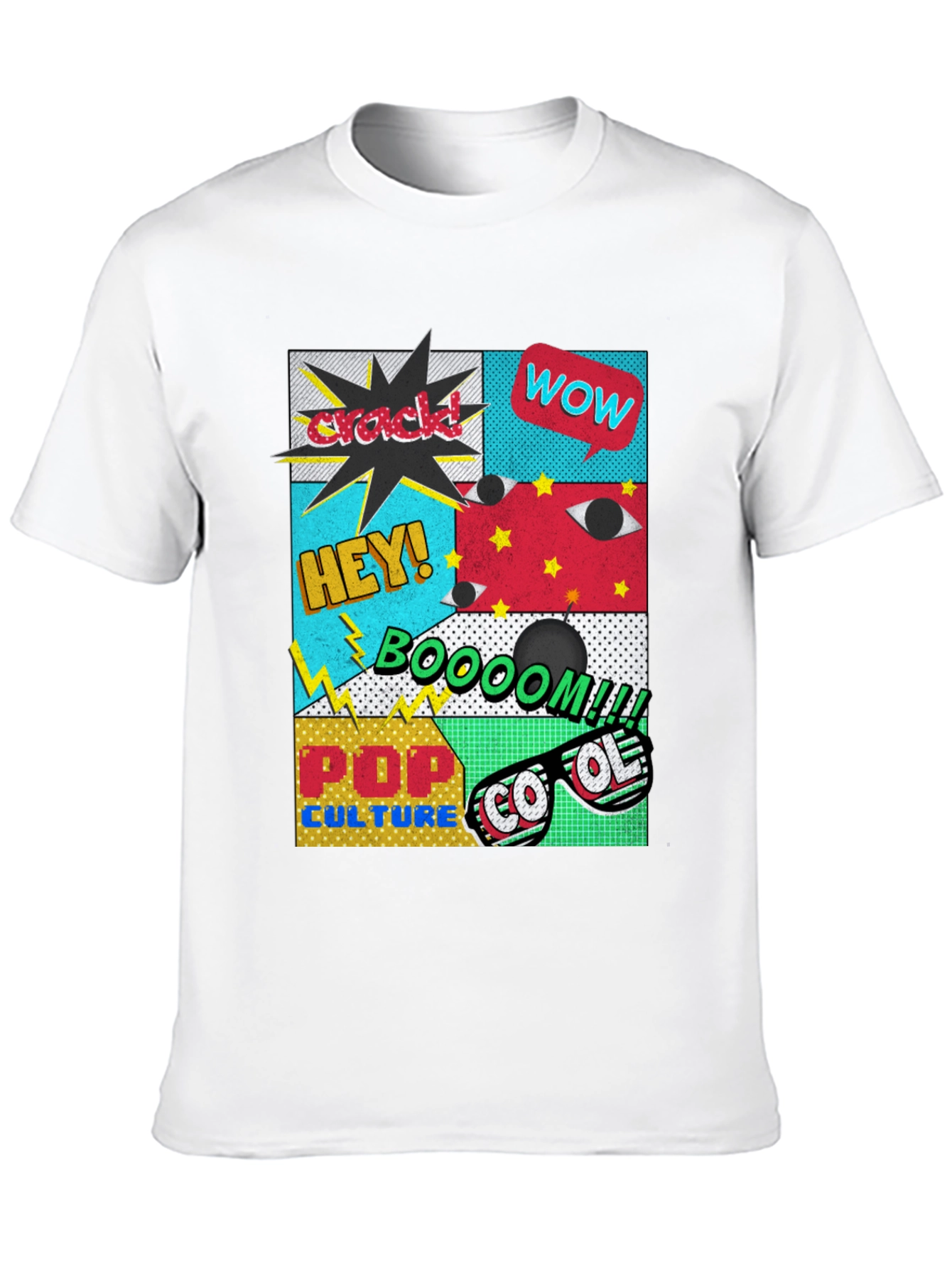 Pop Art Graphic T-Shirt