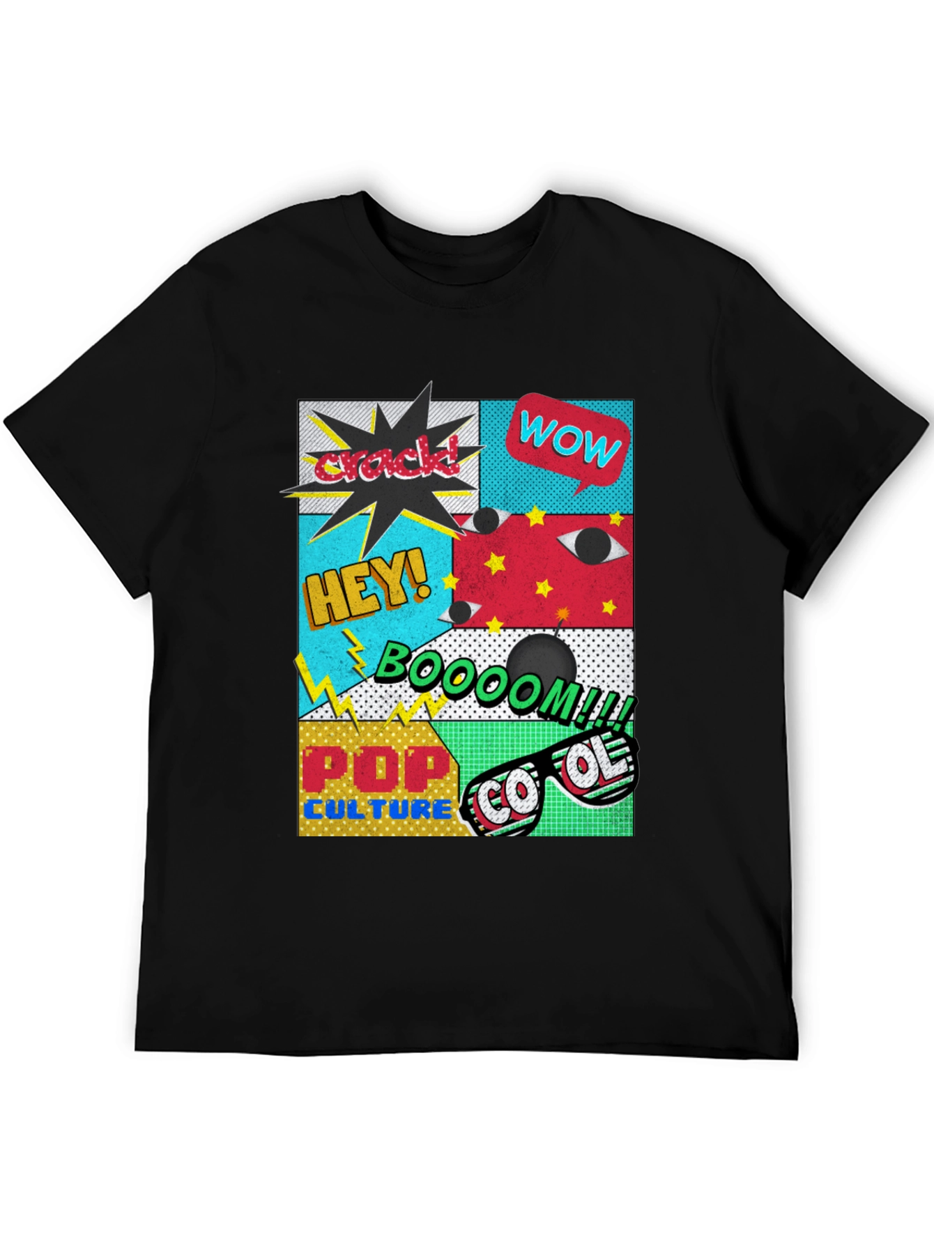 Pop Art Graphic T-Shirt