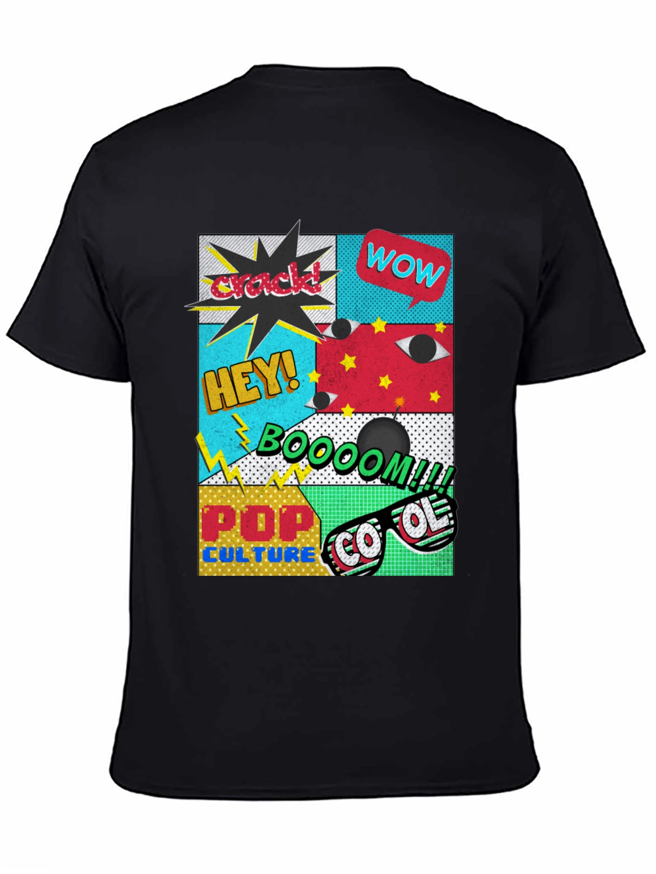 Pop Art Graphic T-Shirt