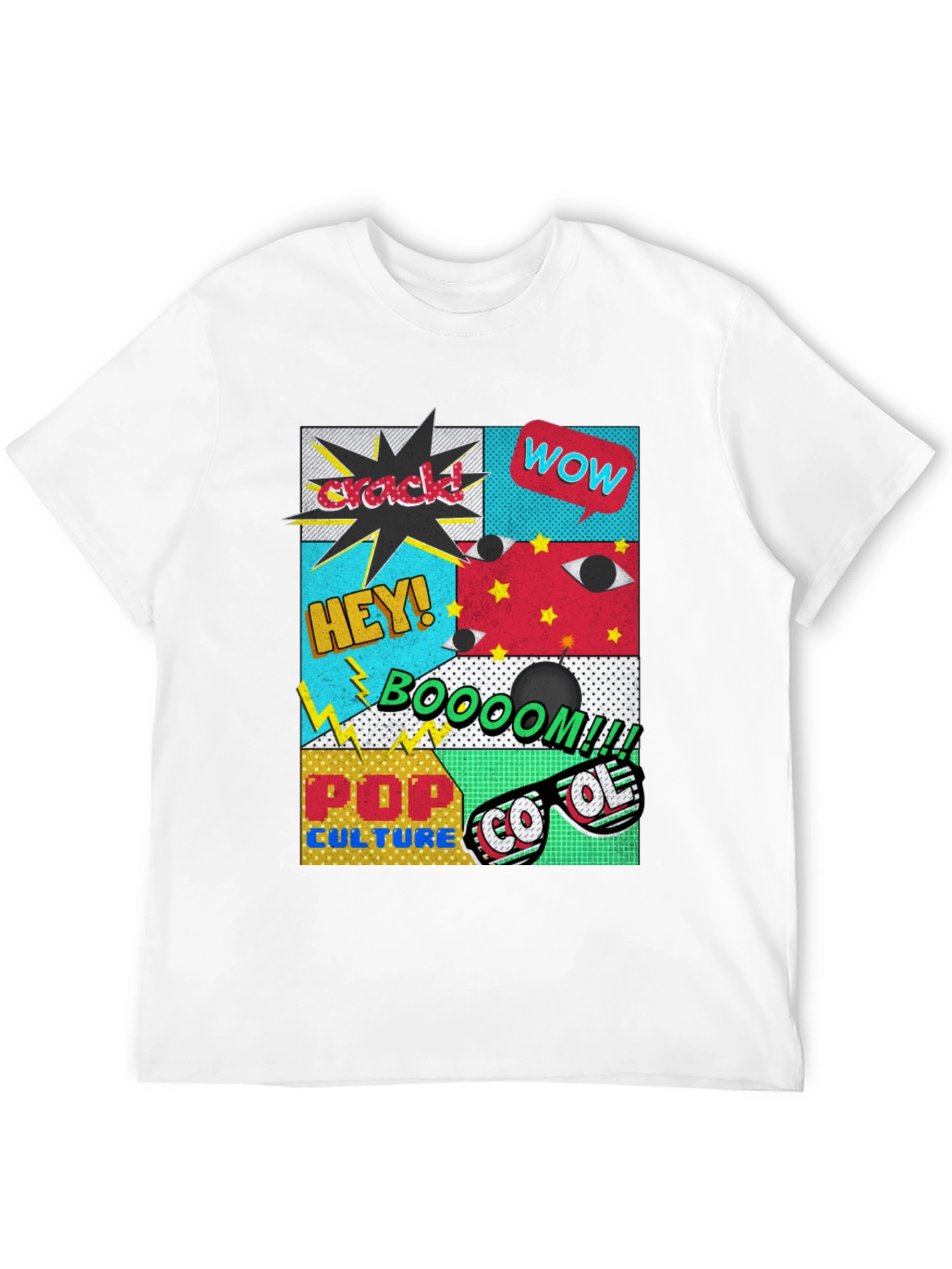 Pop Art Graphic T-Shirt