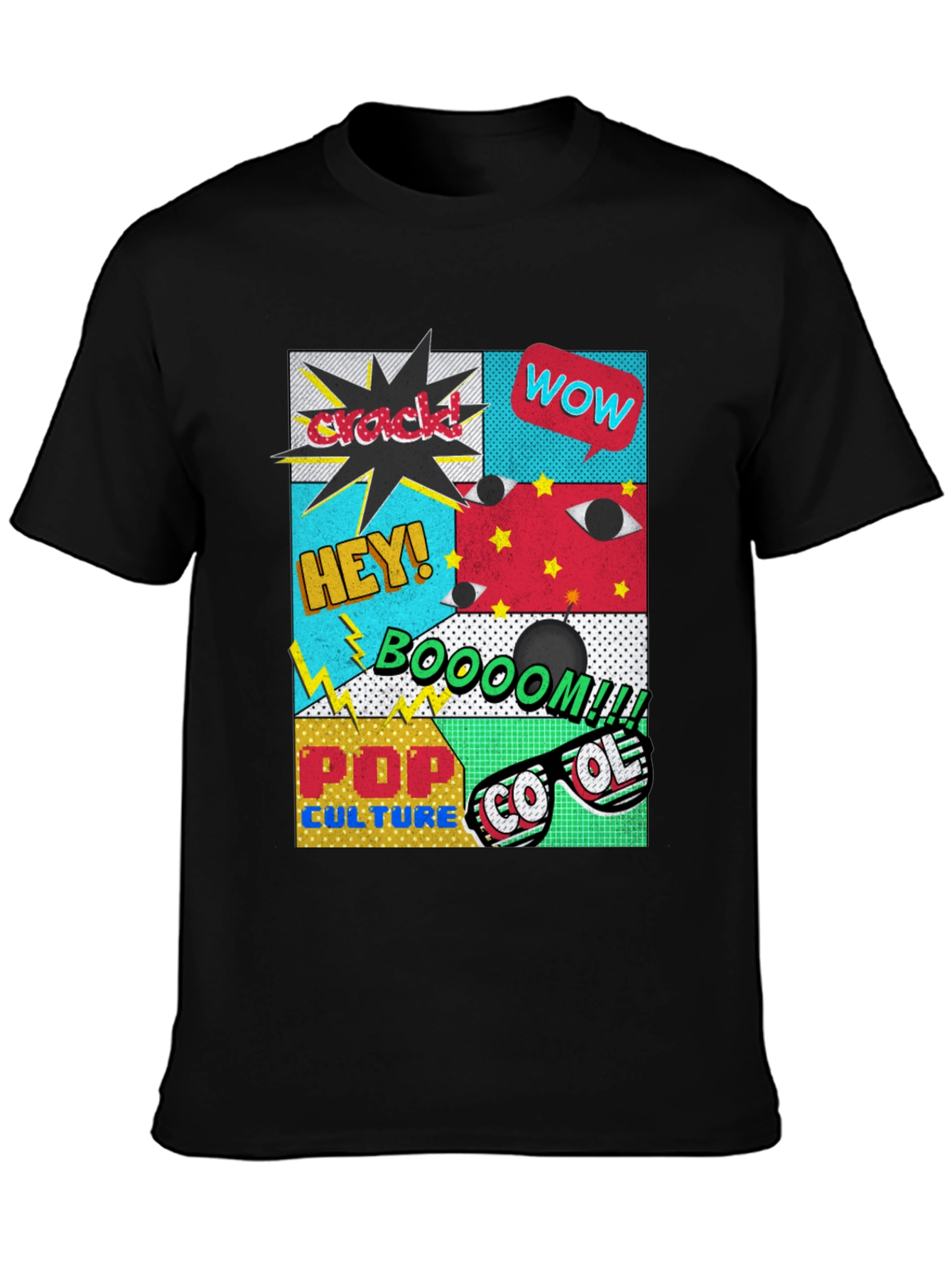 Pop Art Graphic T-Shirt
