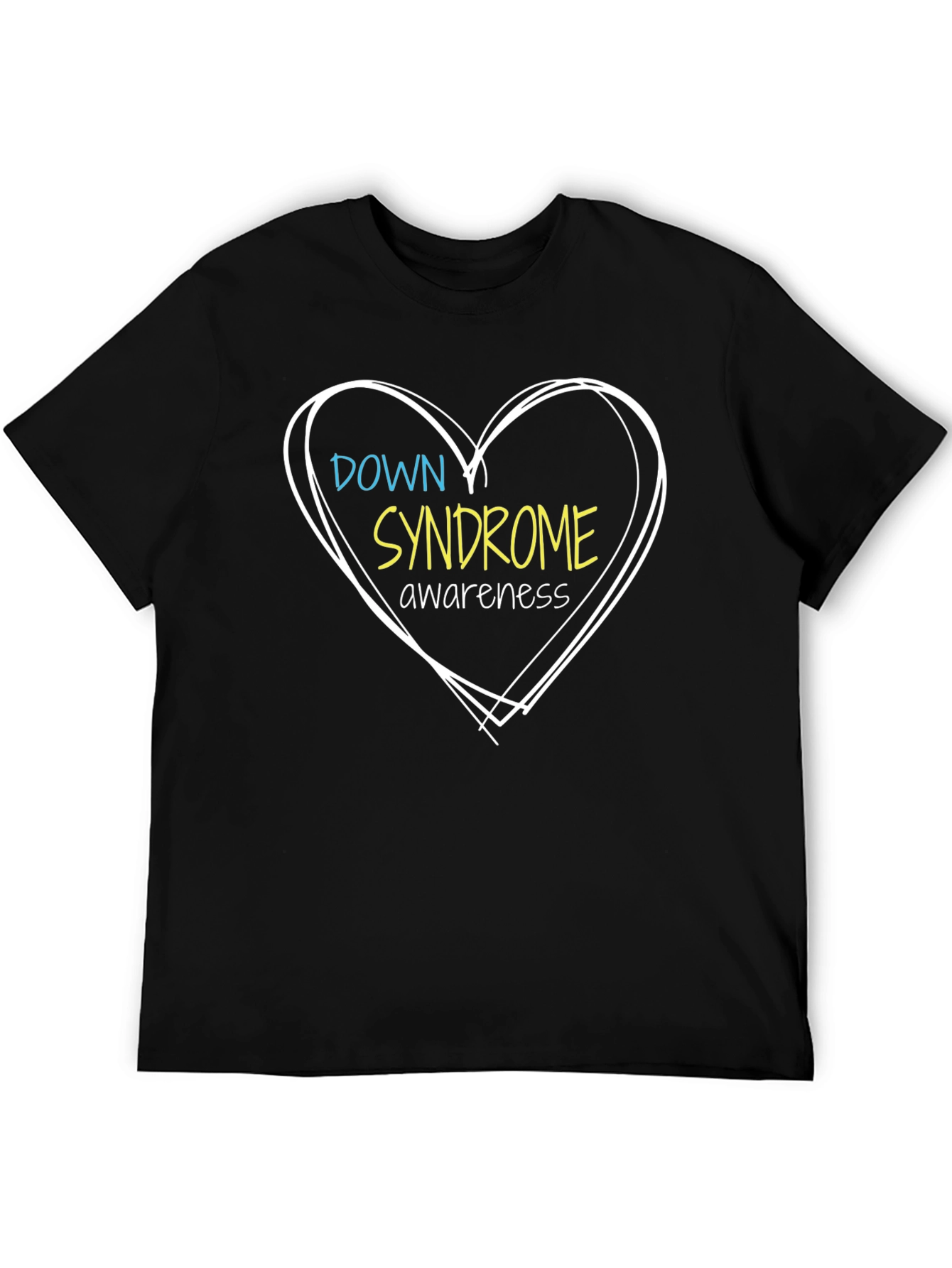 Down Syndrome Awareness T-Shirt - Black