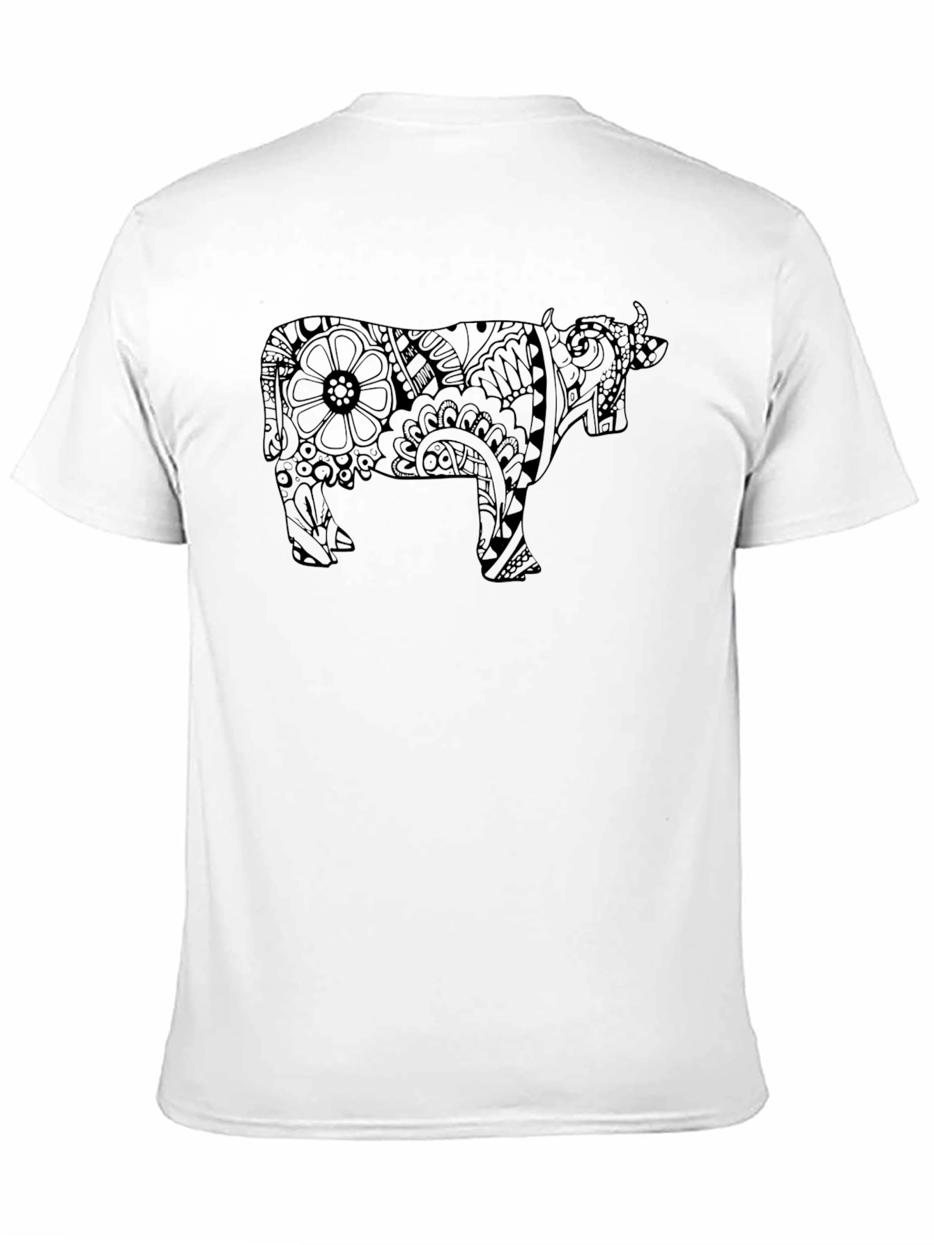 Black Cow Graphic T-Shirt