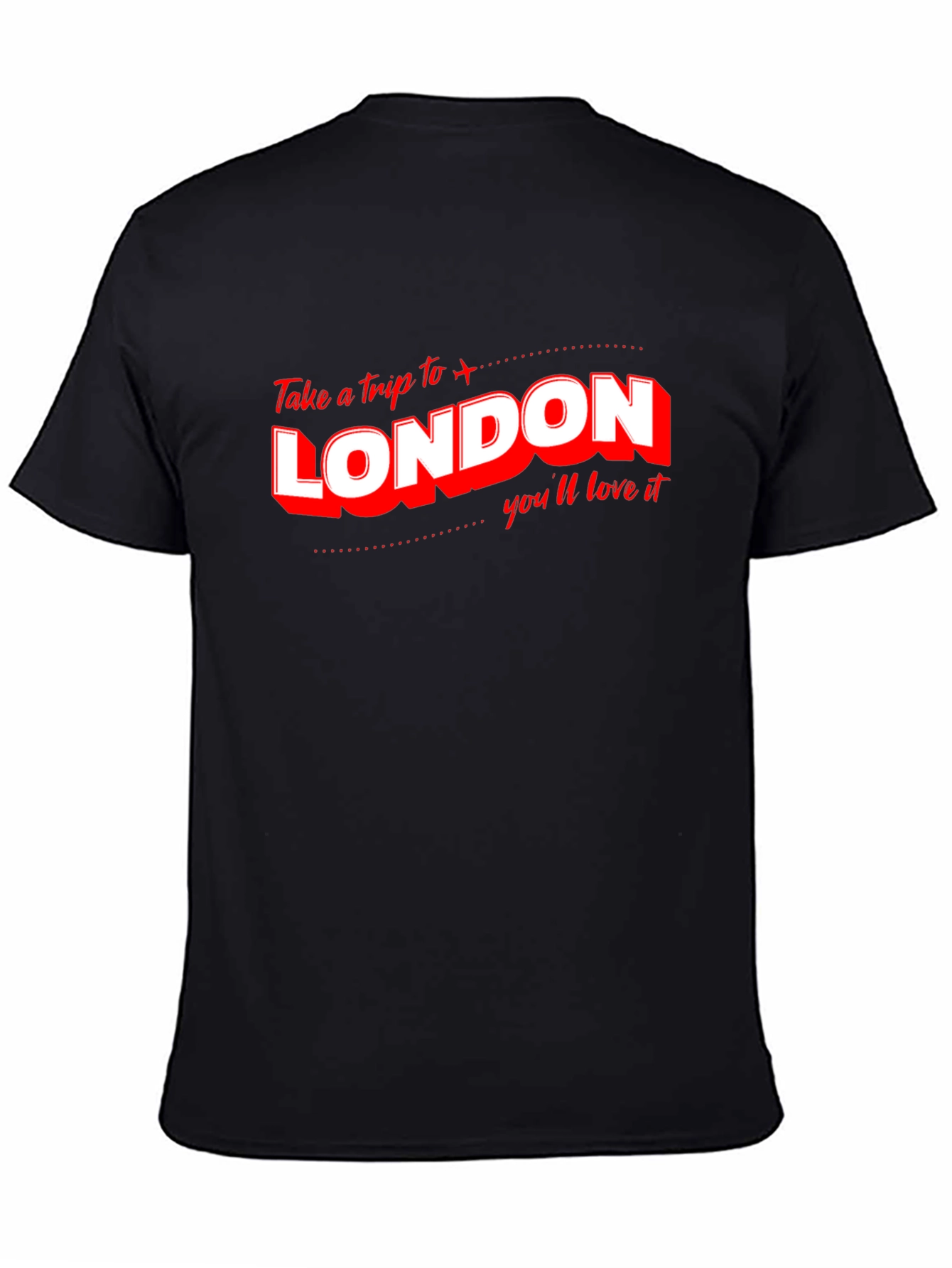 London Trip Black T-Shirt - Youll Love It!