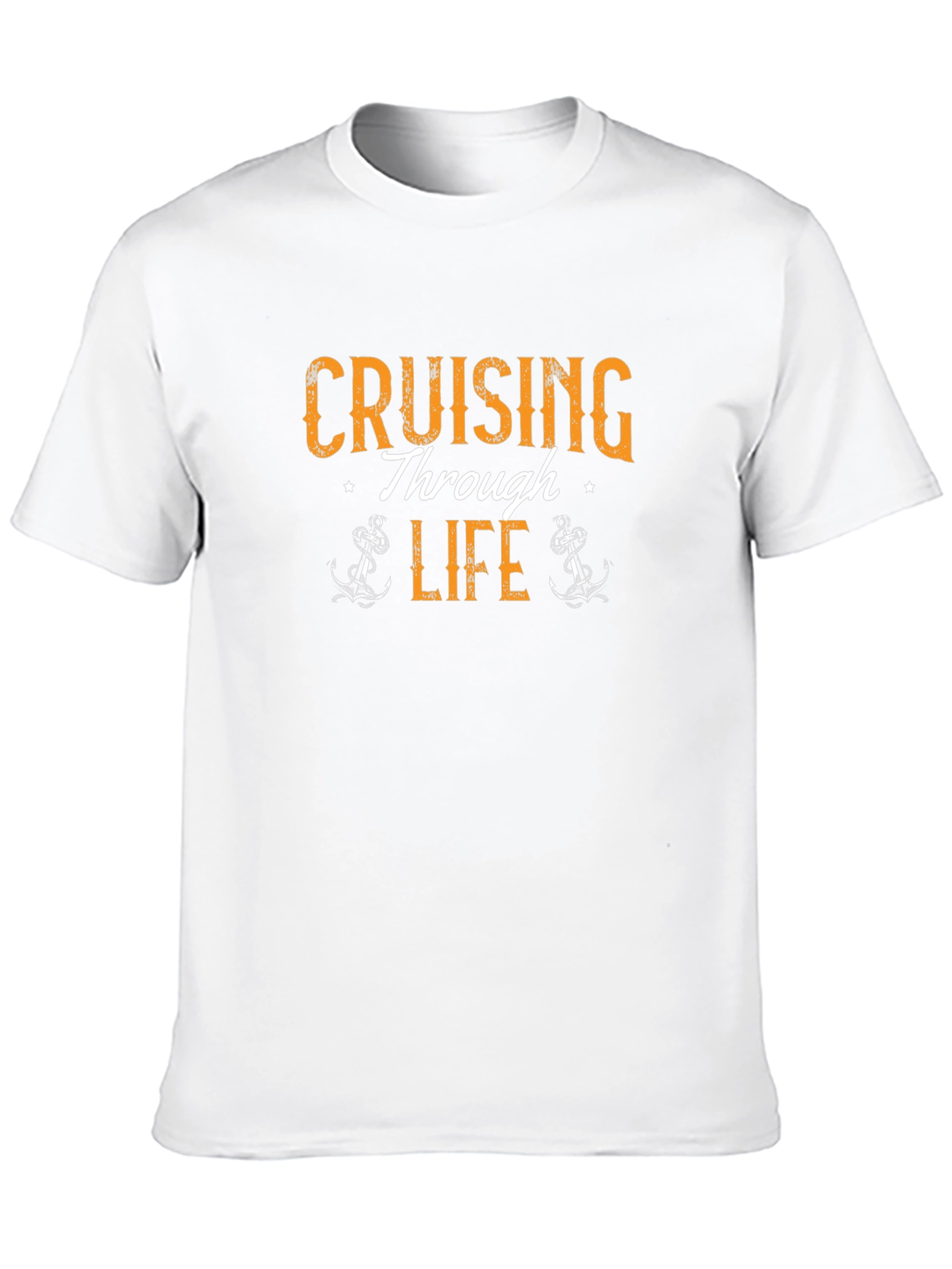 Cruising Through Life Graphic Tee - Black
