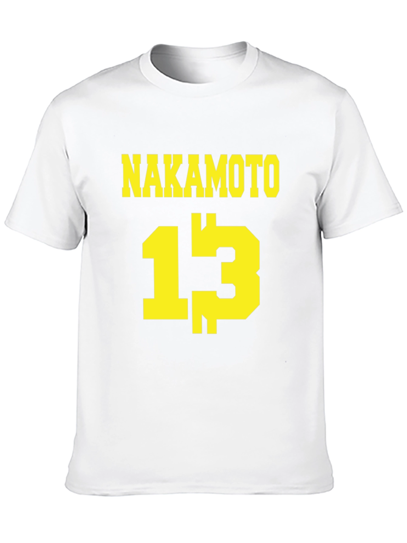 Nakamoto 13 T-Shirt - Black Crypto Tee