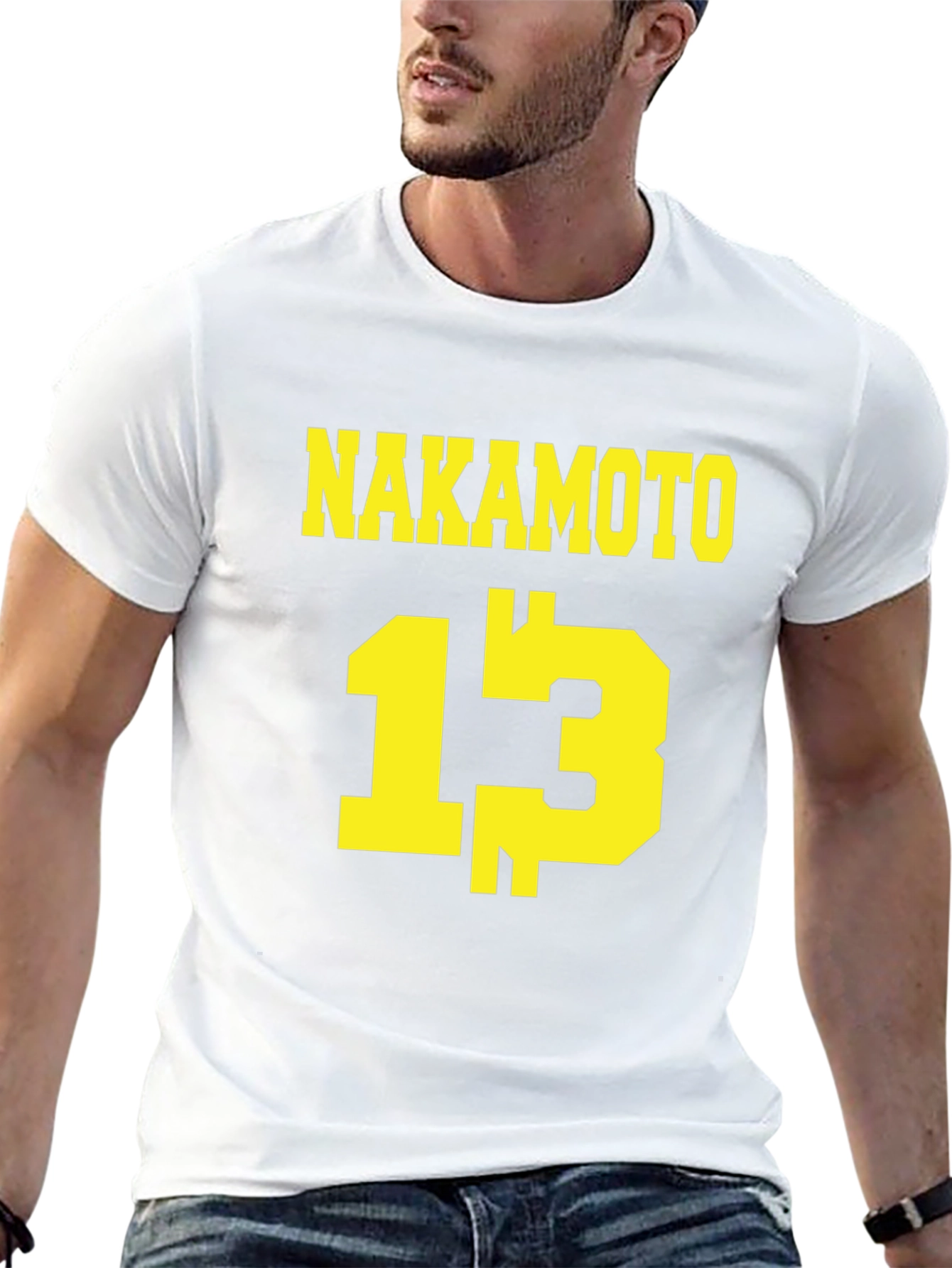 Nakamoto 13 T-Shirt - Black Crypto Tee