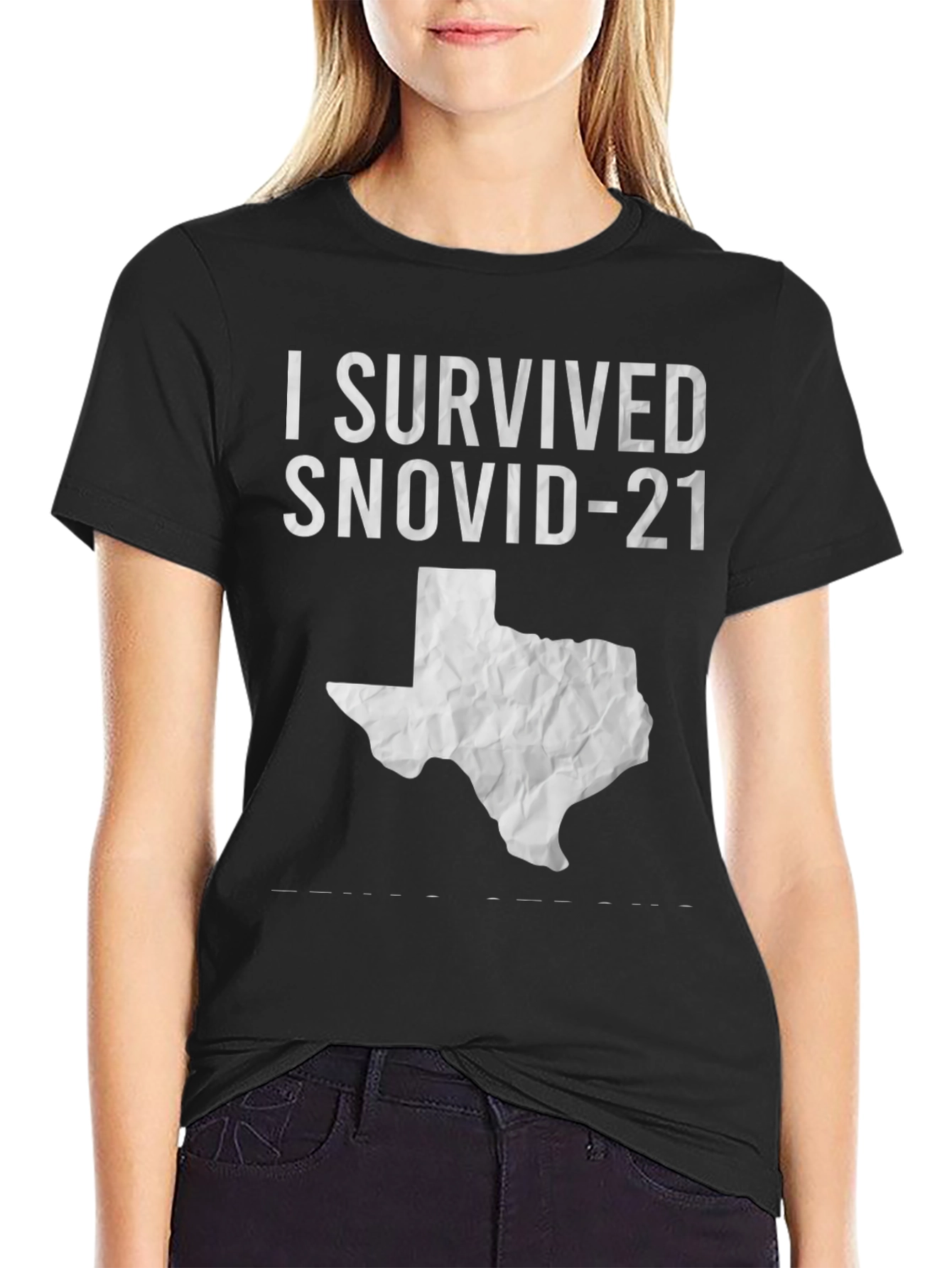 I Survived Snovid-21 Texas T-Shirt