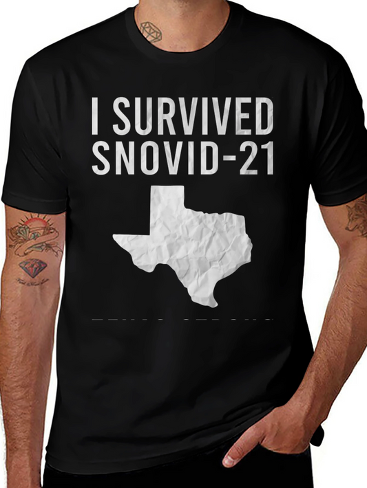 I Survived Snovid-21 Texas T-Shirt