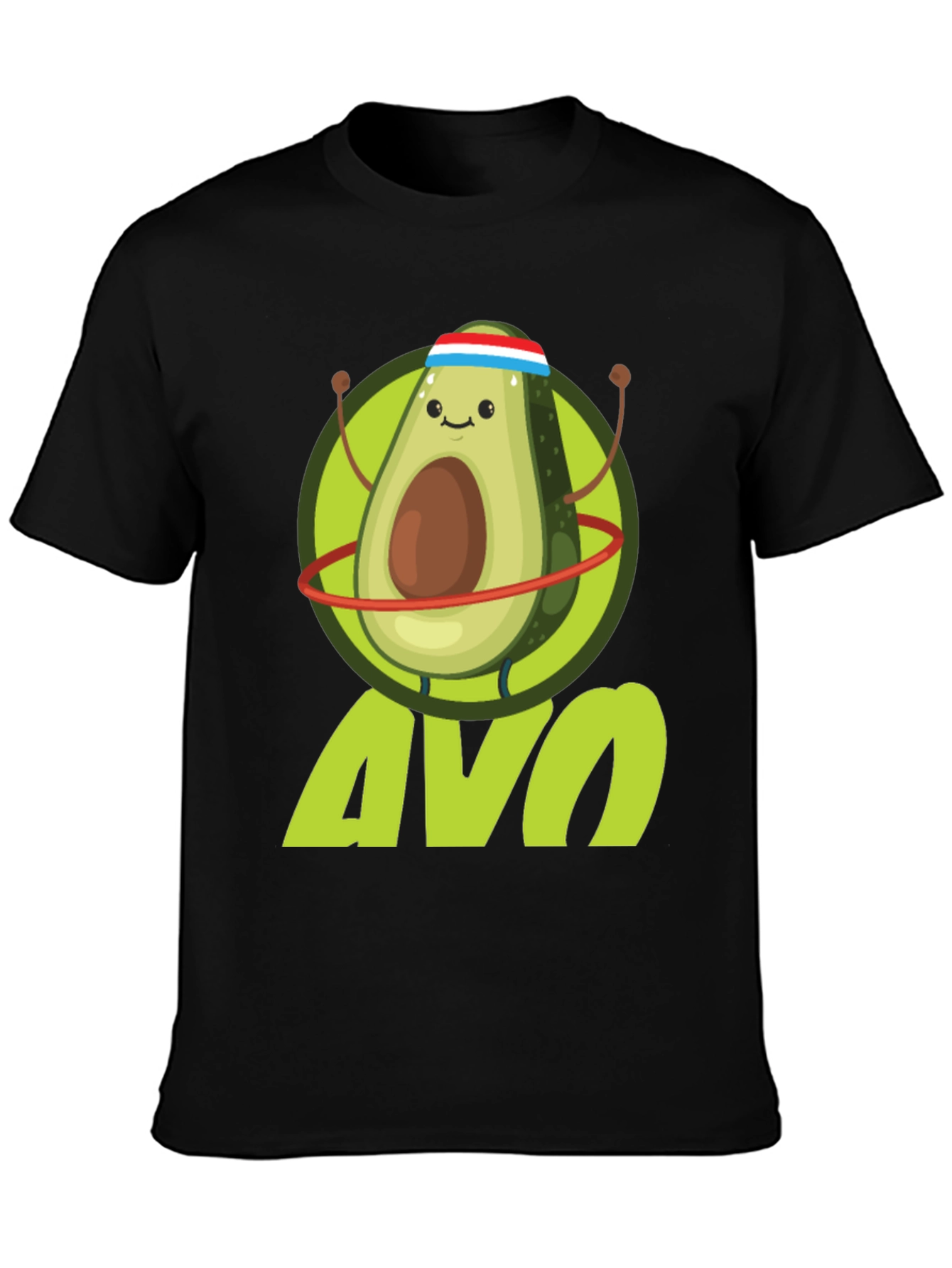 Funny Avocado Fitness T-Shirt | Avo Workout Tee
