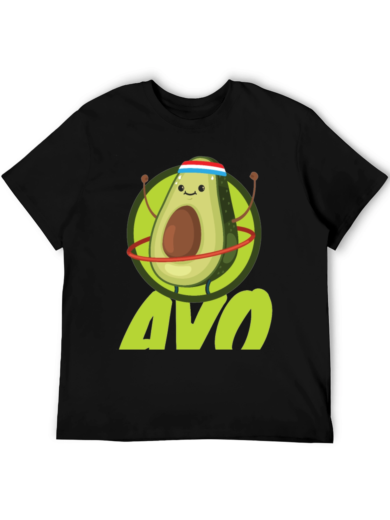 Funny Avocado Fitness T-Shirt | Avo Workout Tee