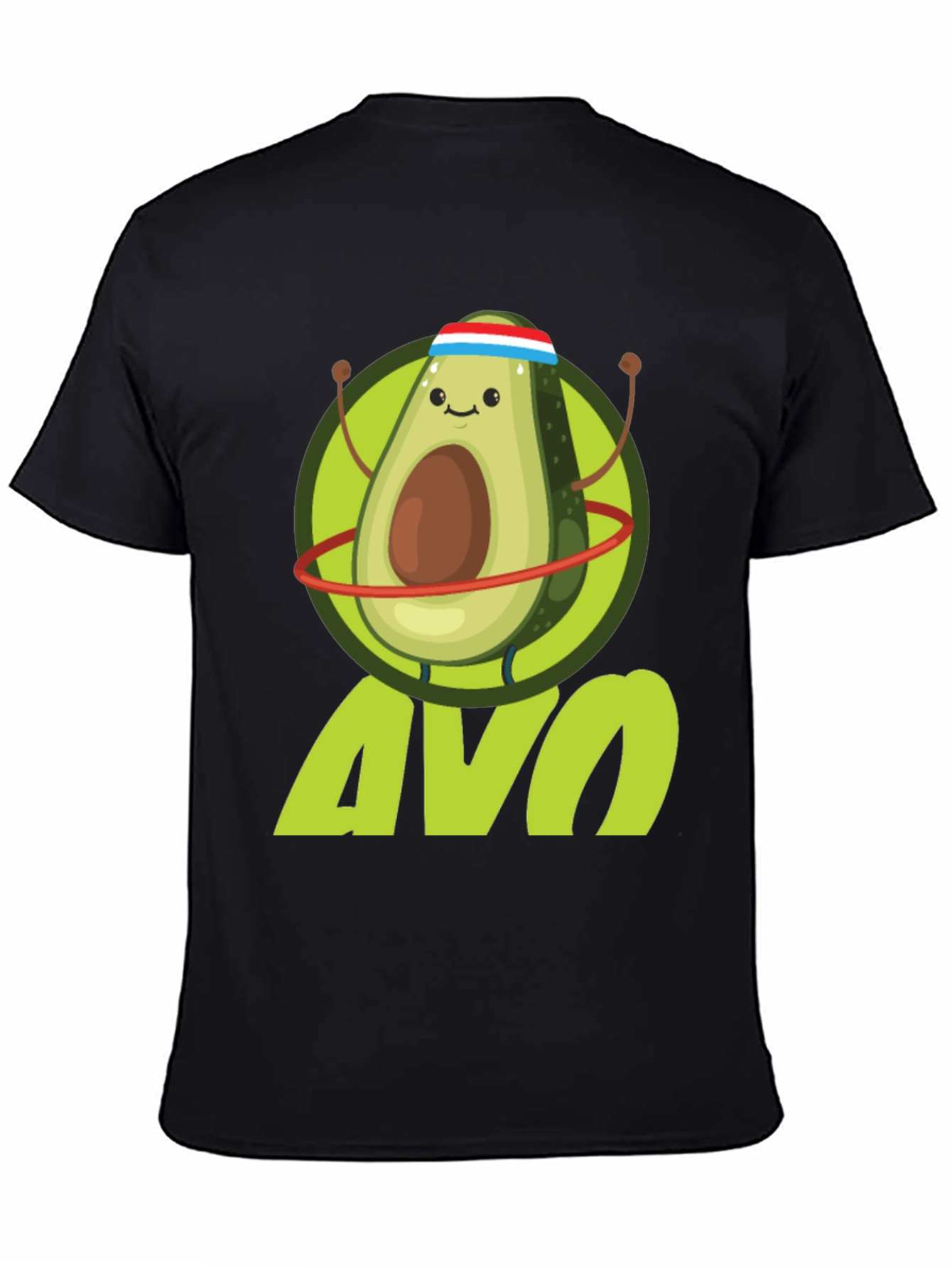 Funny Avocado Fitness T-Shirt | Avo Workout Tee