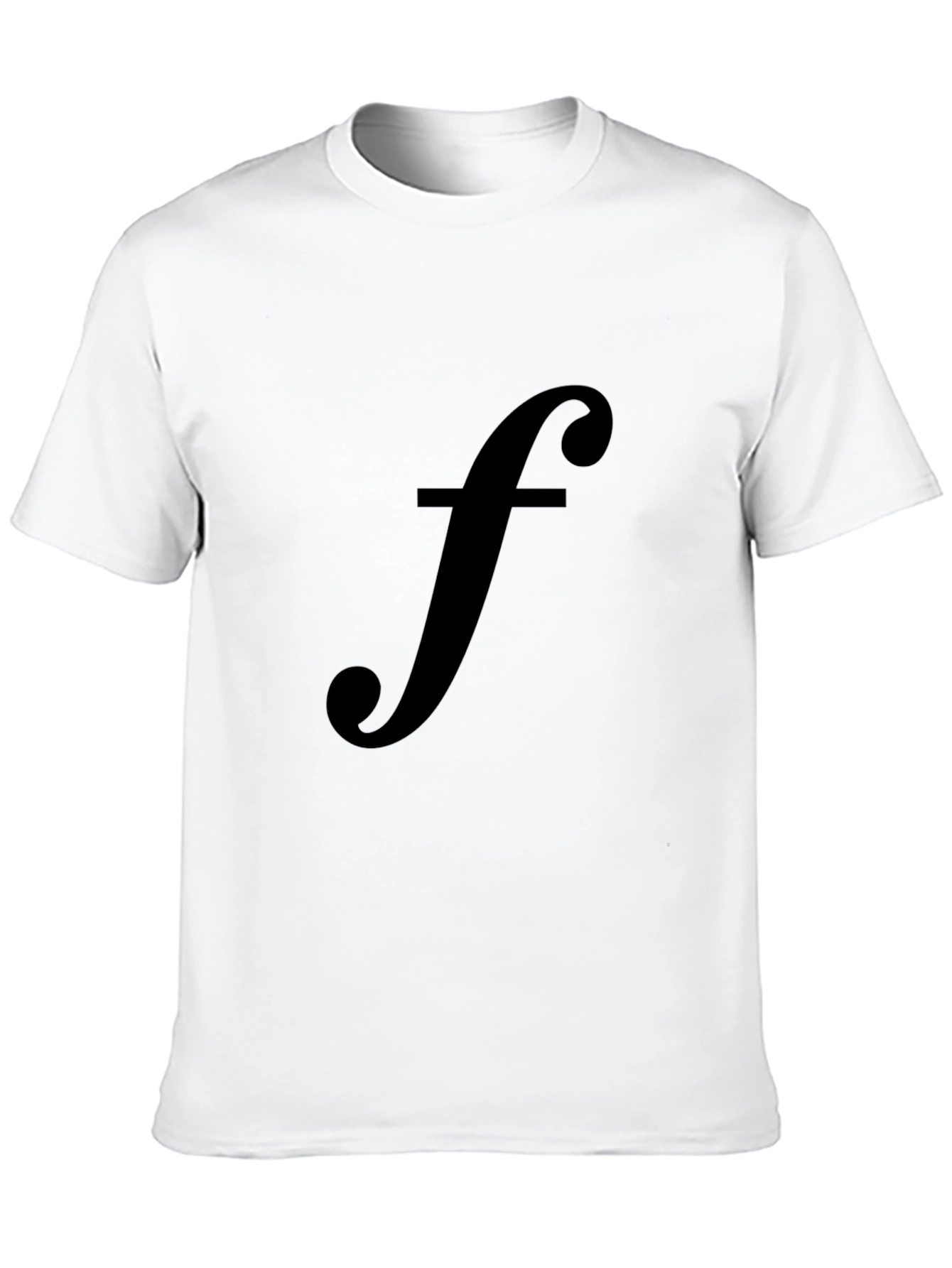 Black T-Shirt with Musical Note