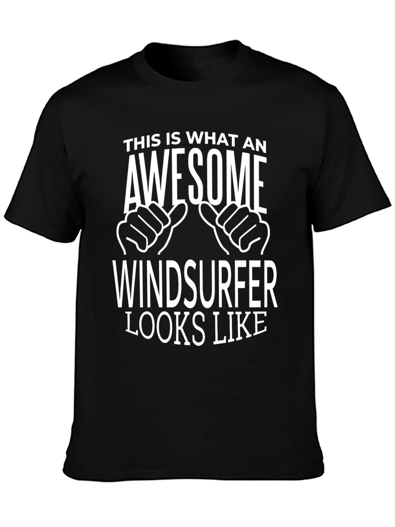 Awesome Windsurfer T-Shirt - Unique Design