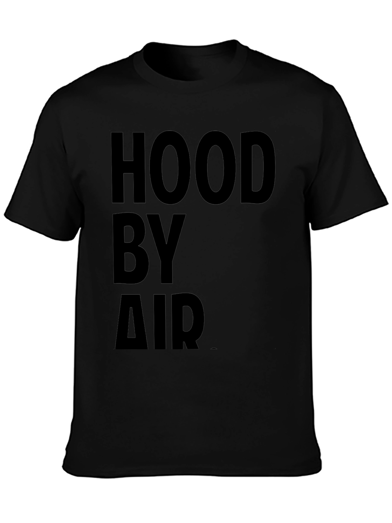 Hood By Air Black Graphic Tee
