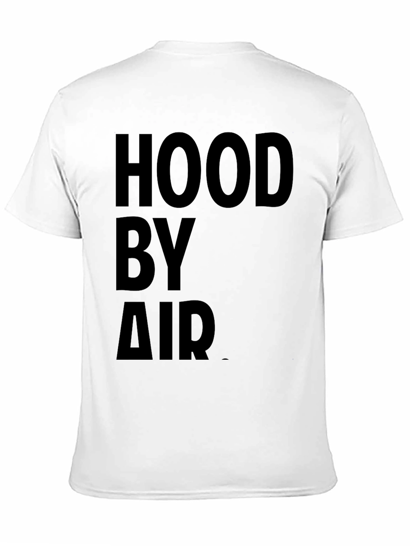 Hood By Air Black Graphic Tee