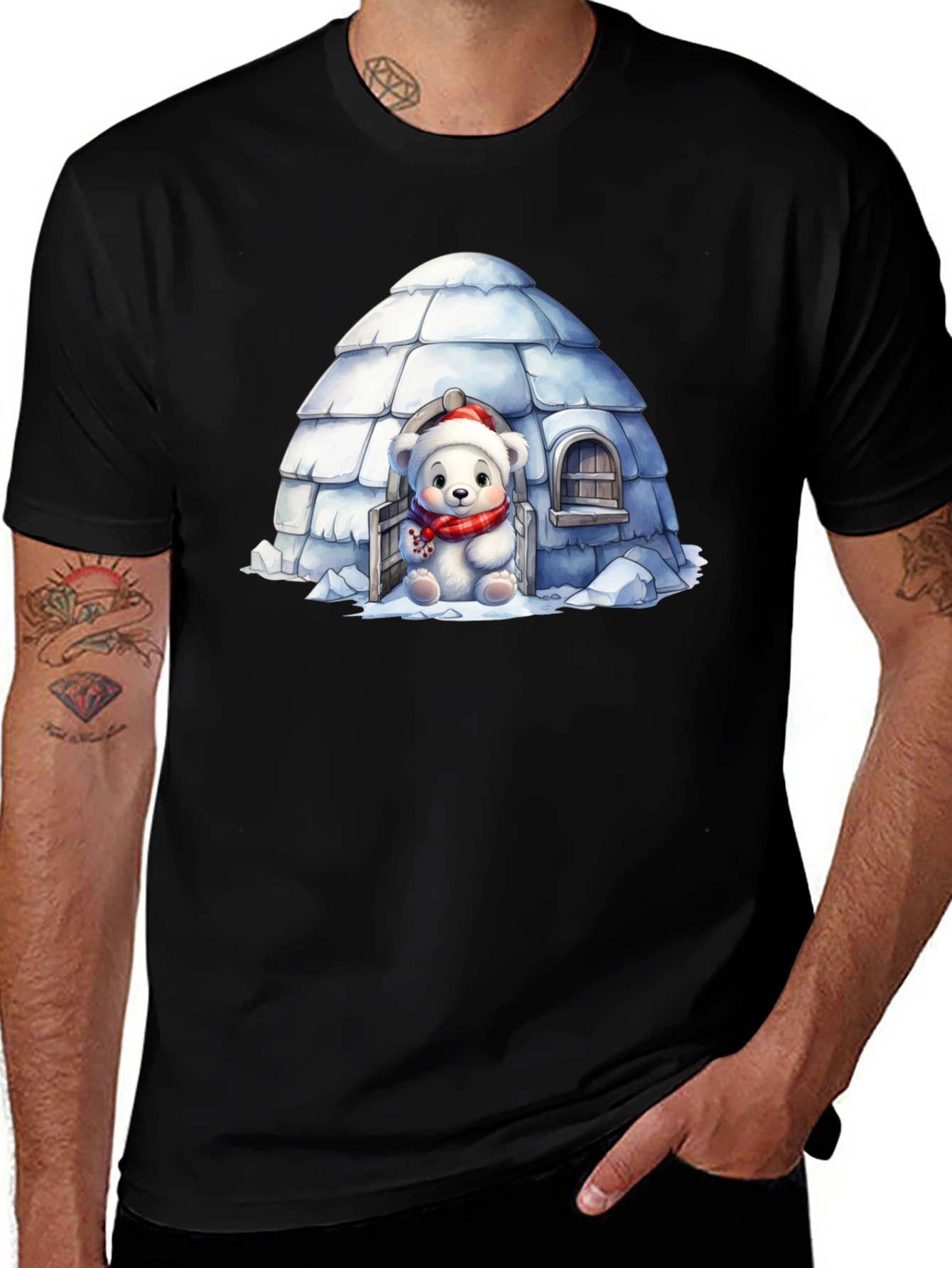 Igloo Bear Graphic Tee