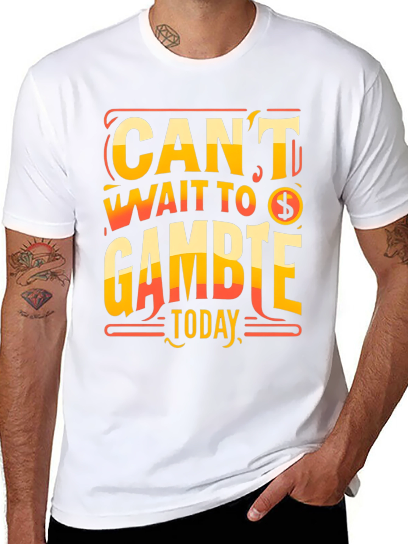 Cant Wait To Gamble Today T-Shirt