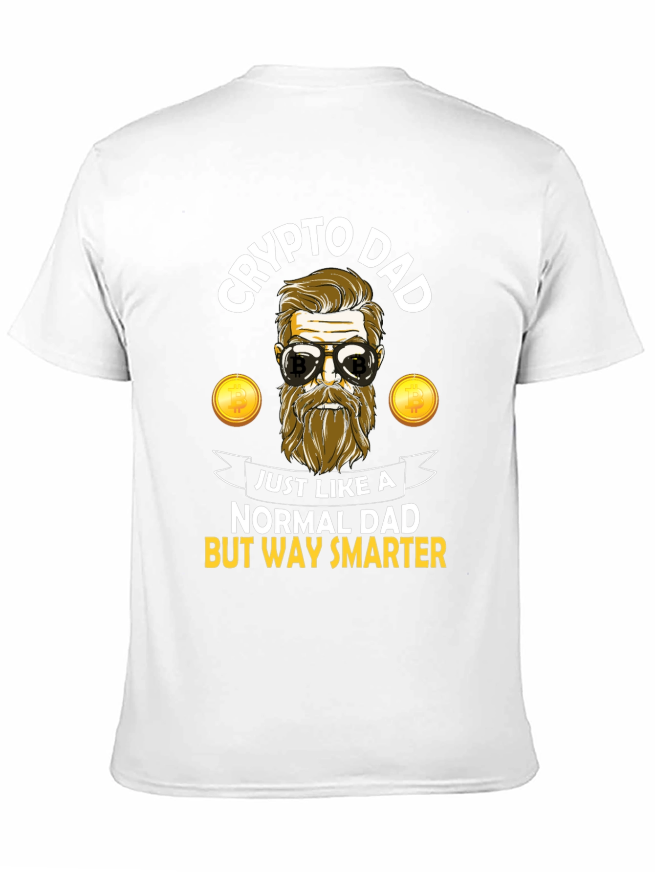 Crypto Dad T-Shirt - Funny Bitcoin Investor Tee