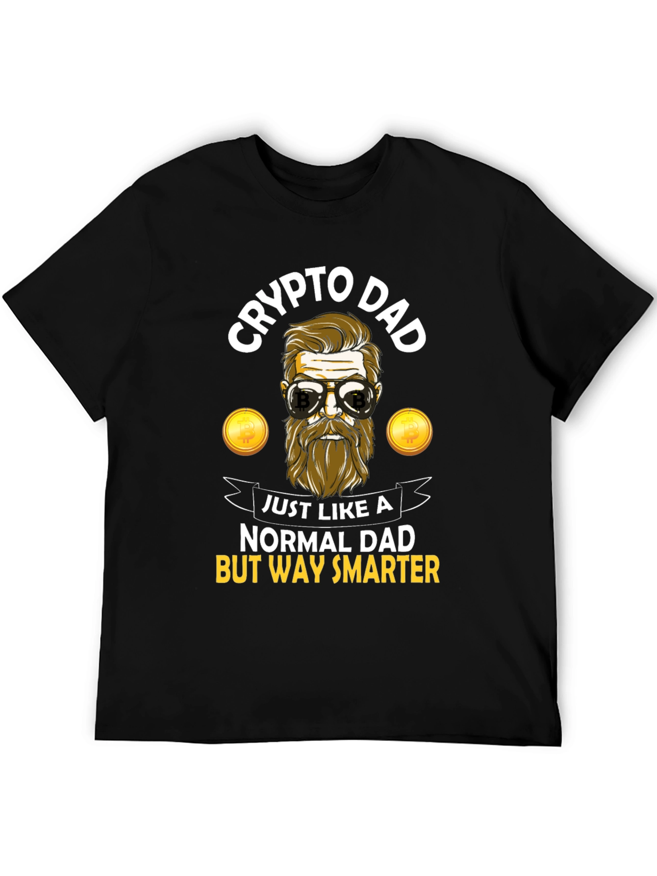 Crypto Dad T-Shirt - Funny Bitcoin Investor Tee