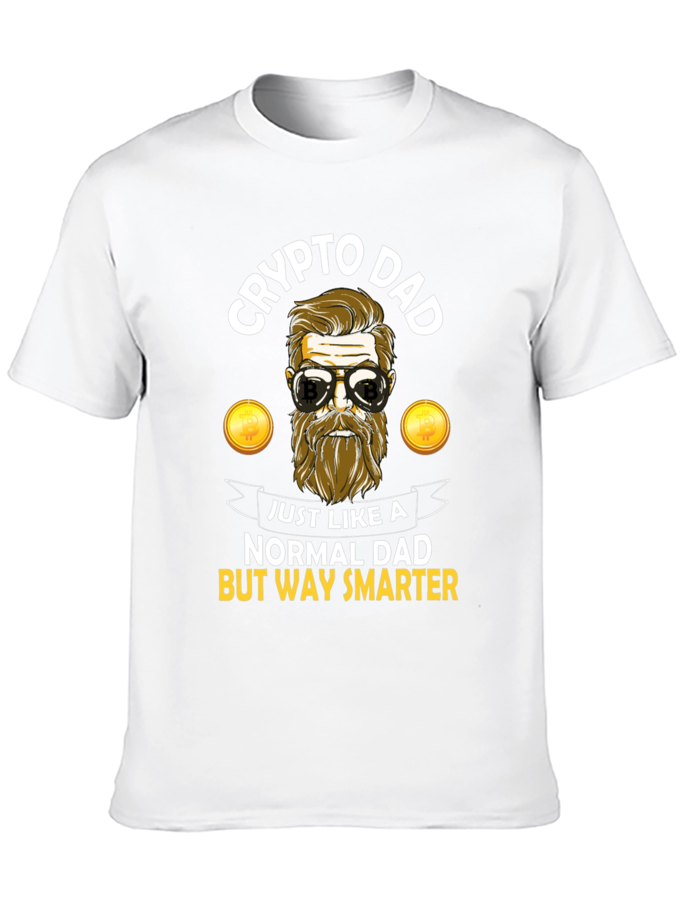 Crypto Dad T-Shirt - Funny Bitcoin Investor Tee