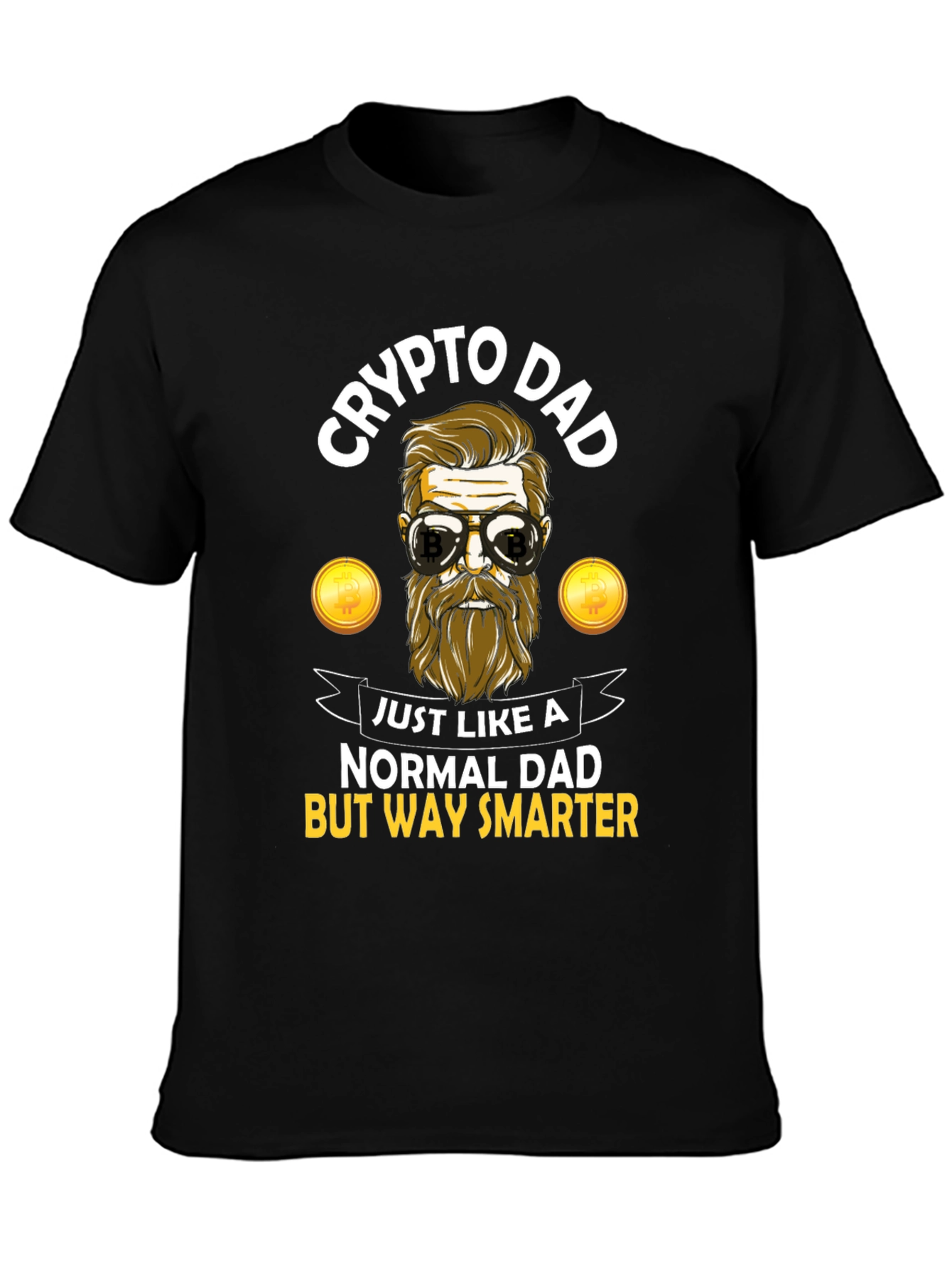 Crypto Dad T-Shirt - Funny Bitcoin Investor Tee