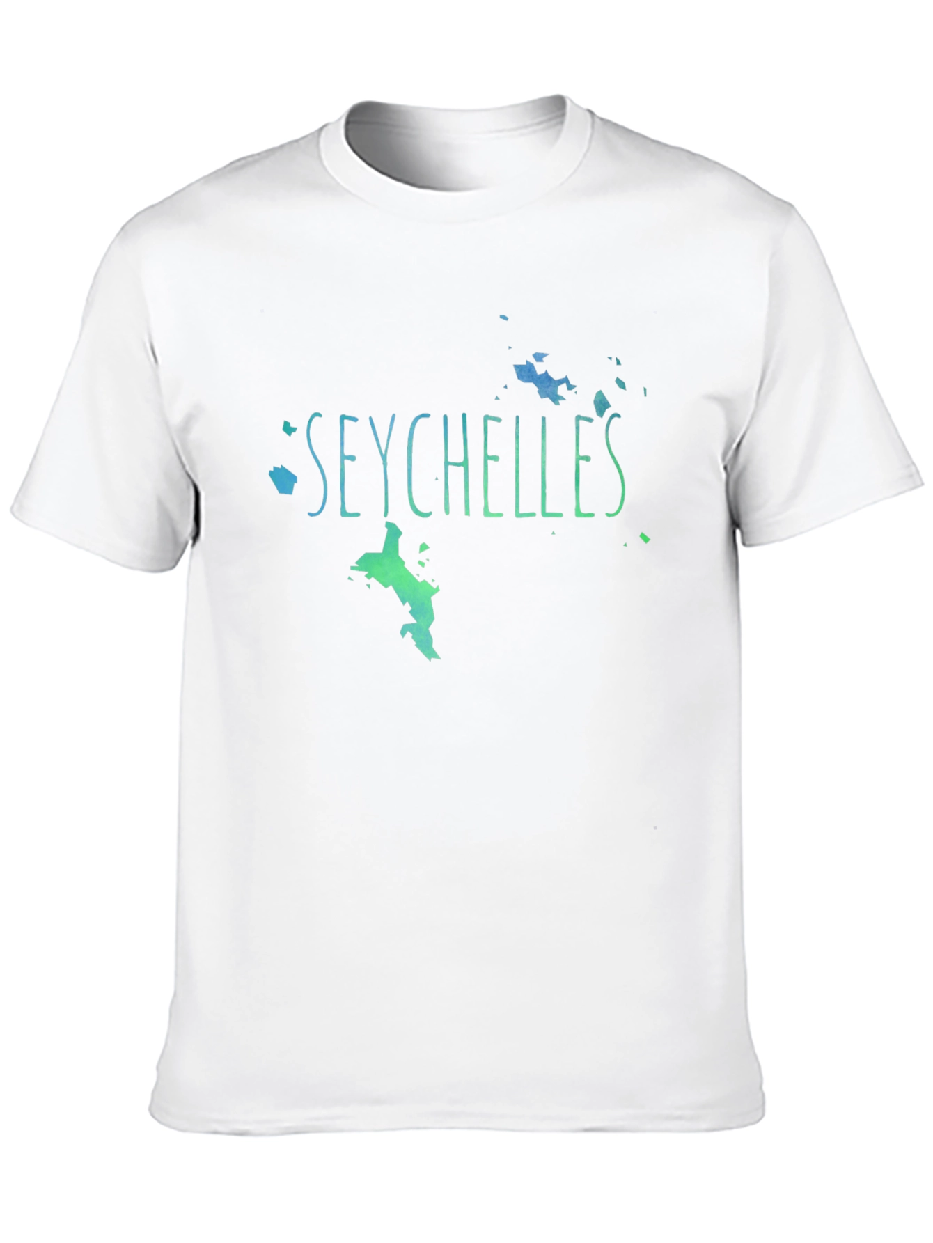 Seychelles Graphic Print Mens T-Shirt