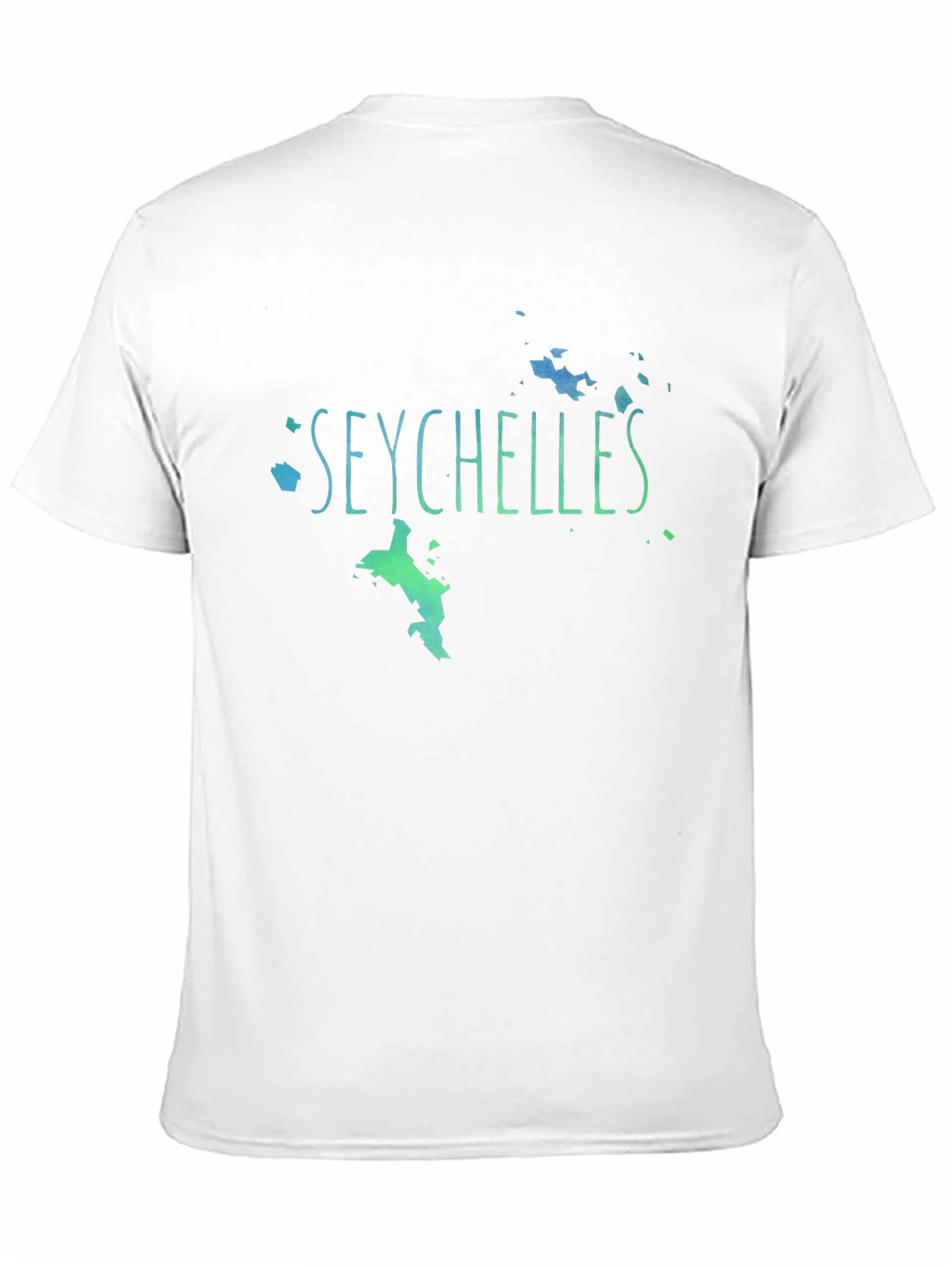 Seychelles Graphic Print Mens T-Shirt