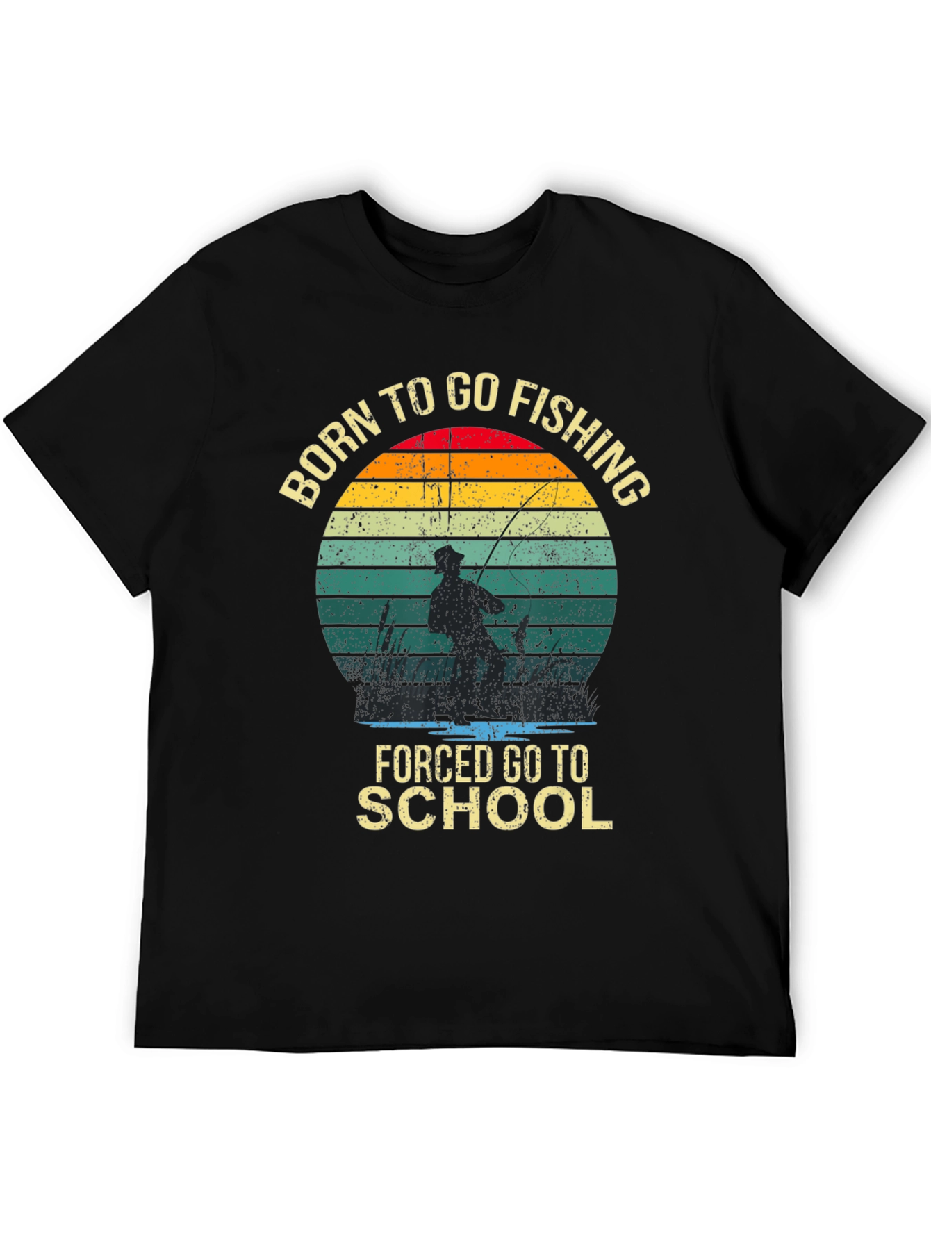 Born to Fish Graphic T-Shirt