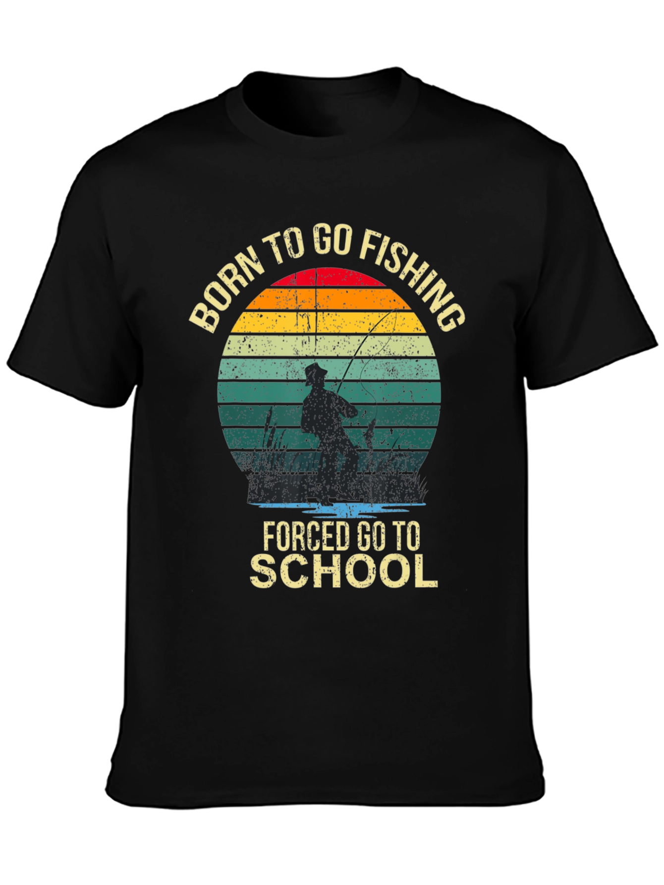 Born to Fish Graphic T-Shirt