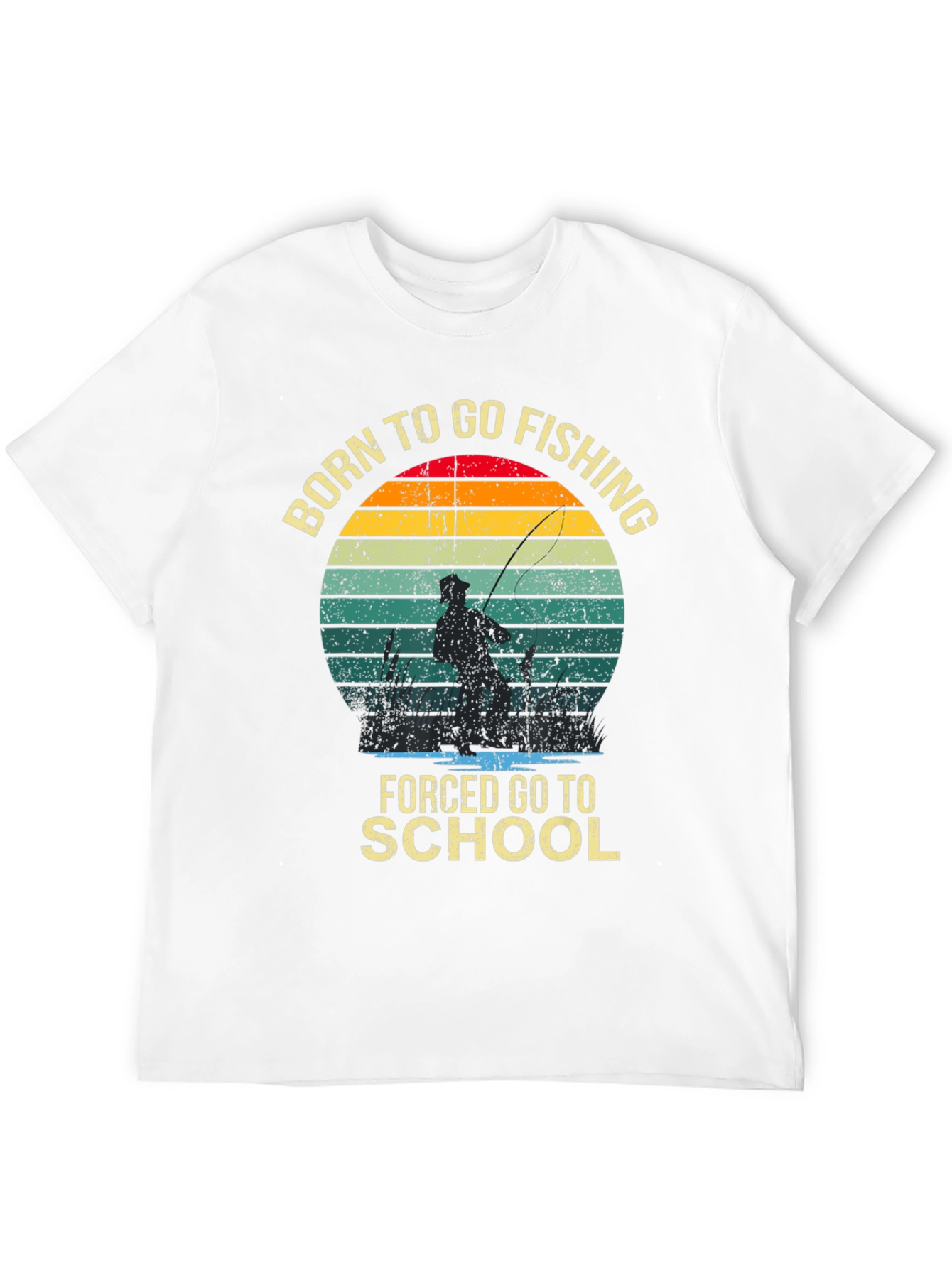 Born to Fish Graphic T-Shirt