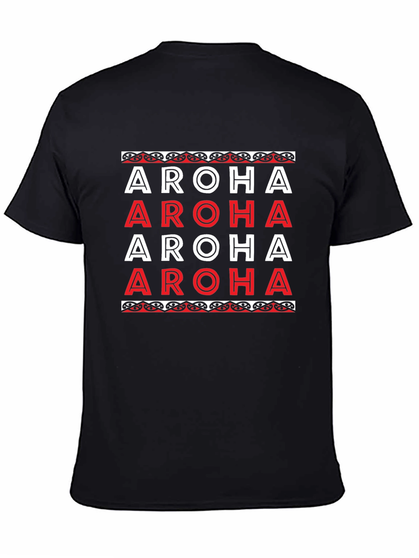Aroha Graphic Tee - Maori Inspired Design