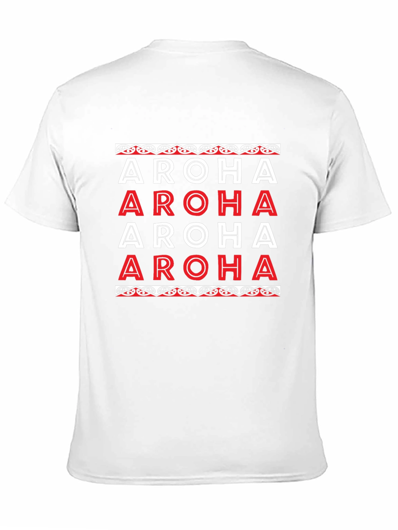 Aroha Graphic Tee - Maori Inspired Design