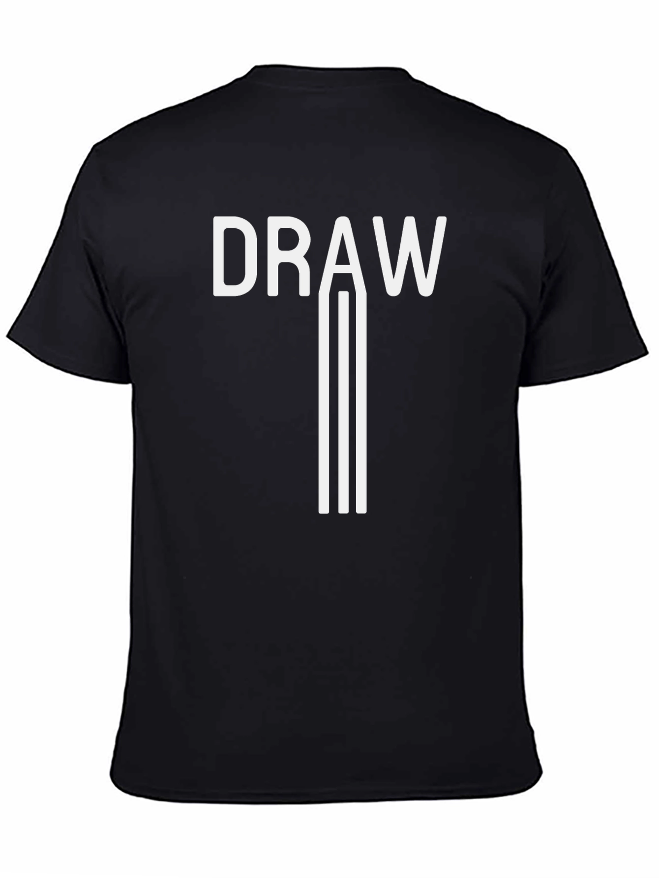 Draw Graphic Tee - Creative Expression Comfort Fit