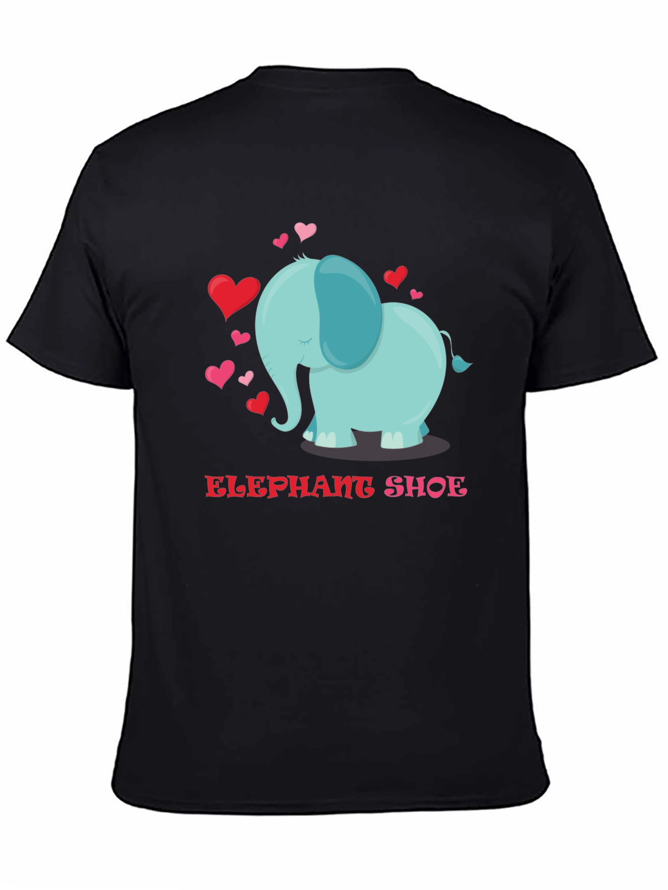 Elephant Shoe Valentines Day T-Shirt