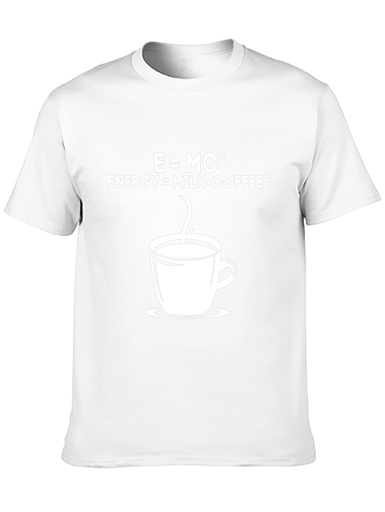 Coffee Equation T-Shirt - Energy = Milk*Coffee²