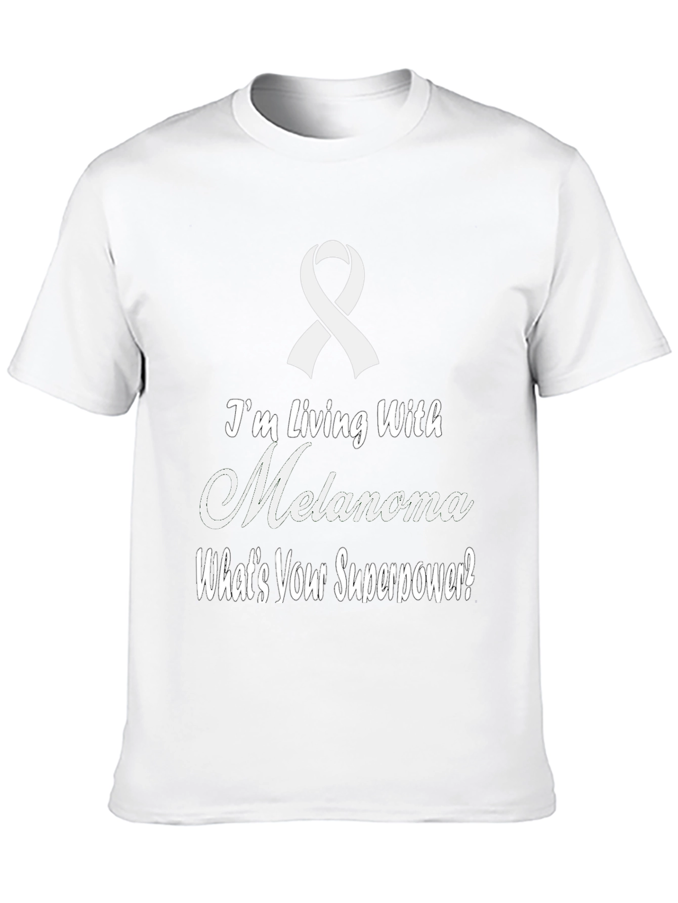 Melanoma Awareness T-Shirt - Whats Your Superpower?