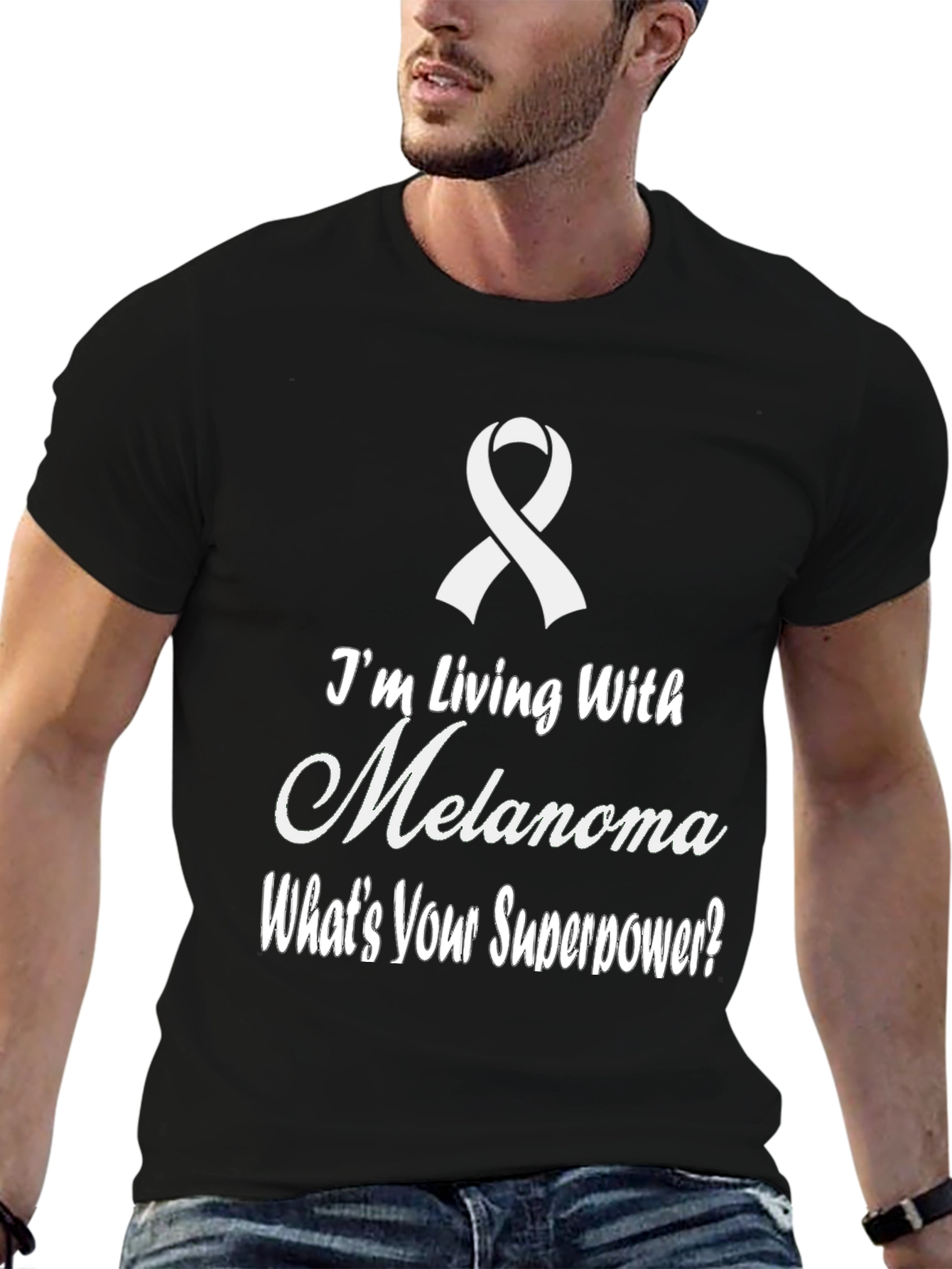 Melanoma Awareness T-Shirt - Whats Your Superpower?