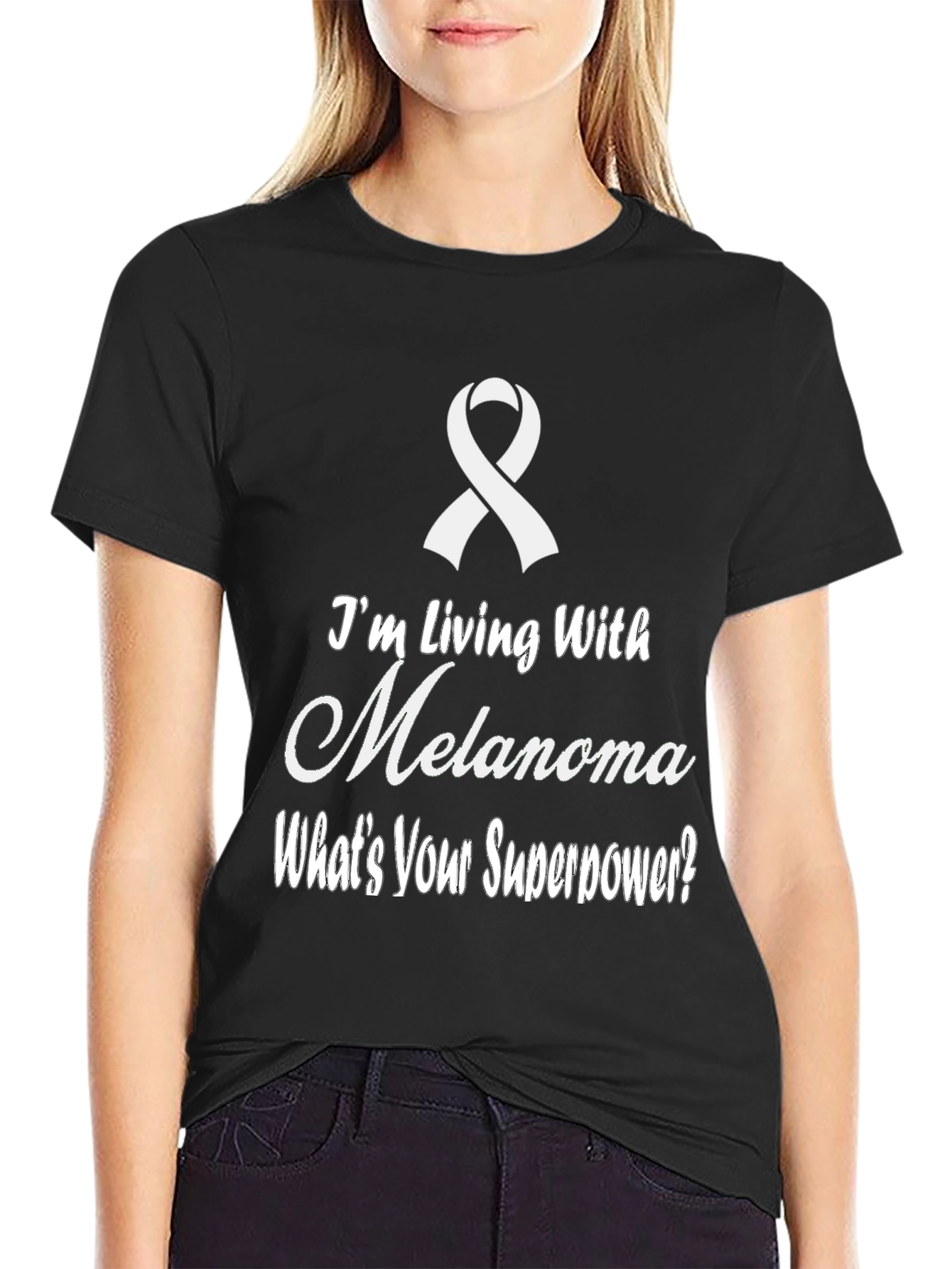 Melanoma Awareness T-Shirt - Whats Your Superpower?