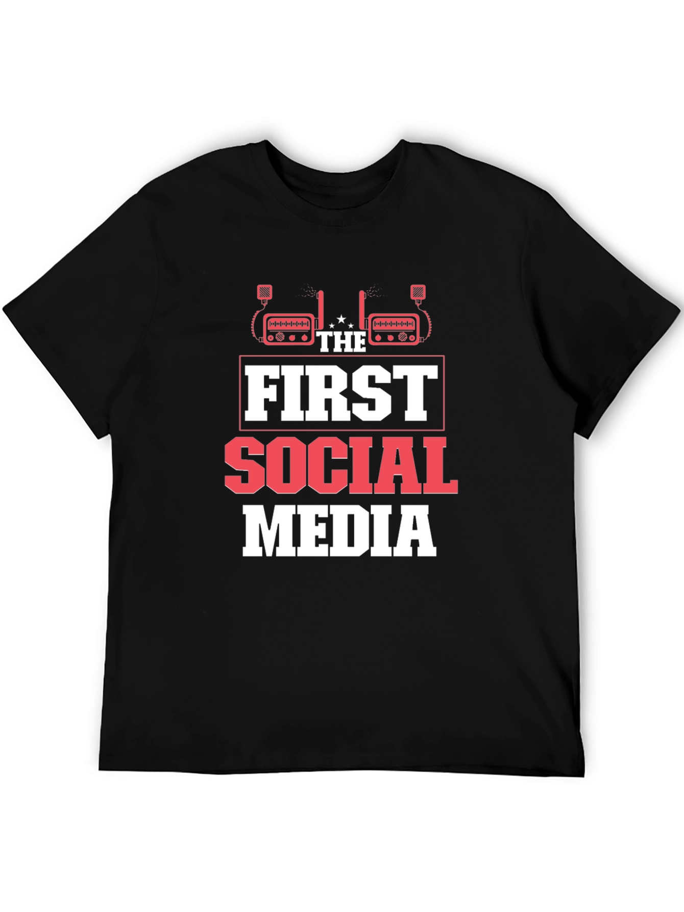 The First Social Media T-Shirt - Ham Radio Design