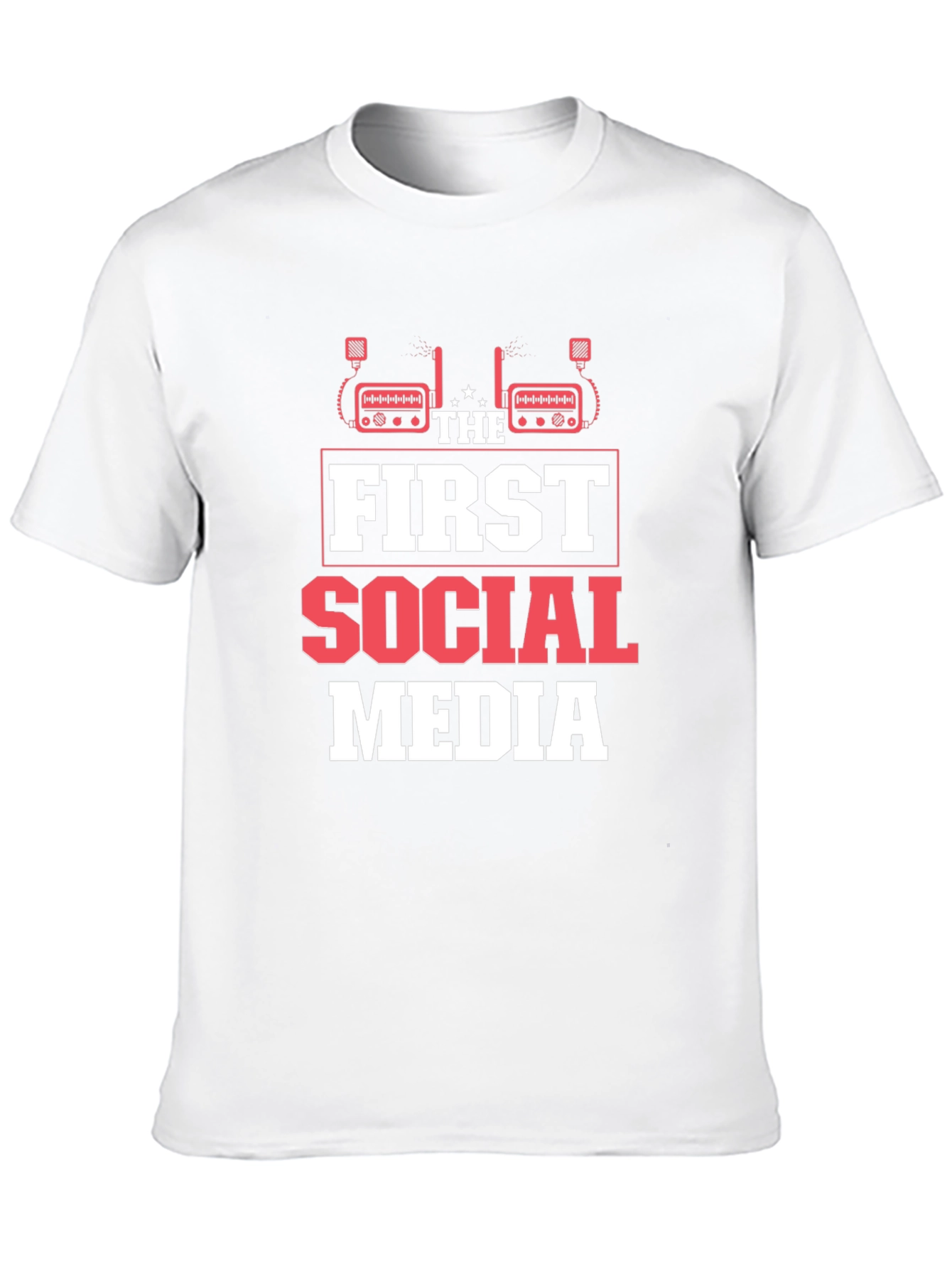 The First Social Media T-Shirt - Ham Radio Design