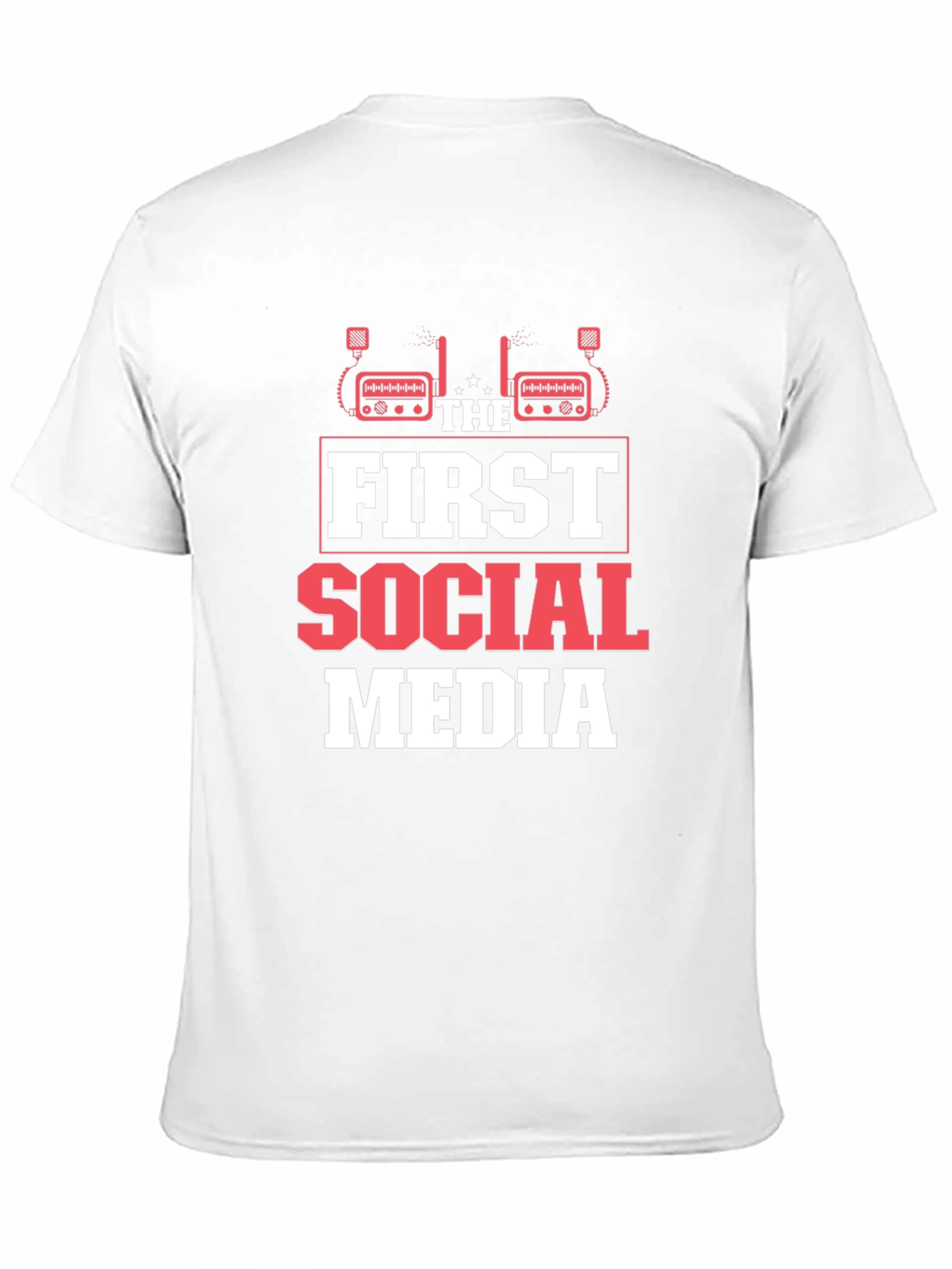 The First Social Media T-Shirt - Ham Radio Design