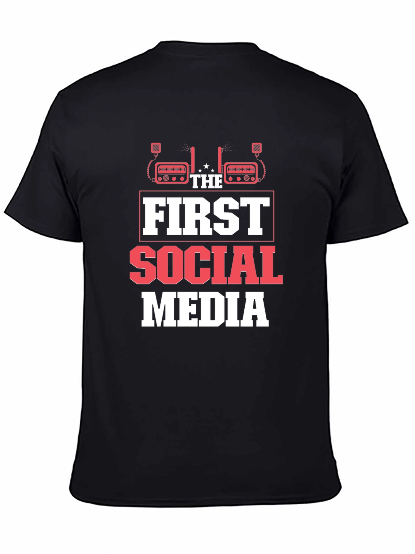 The First Social Media T-Shirt - Ham Radio Design