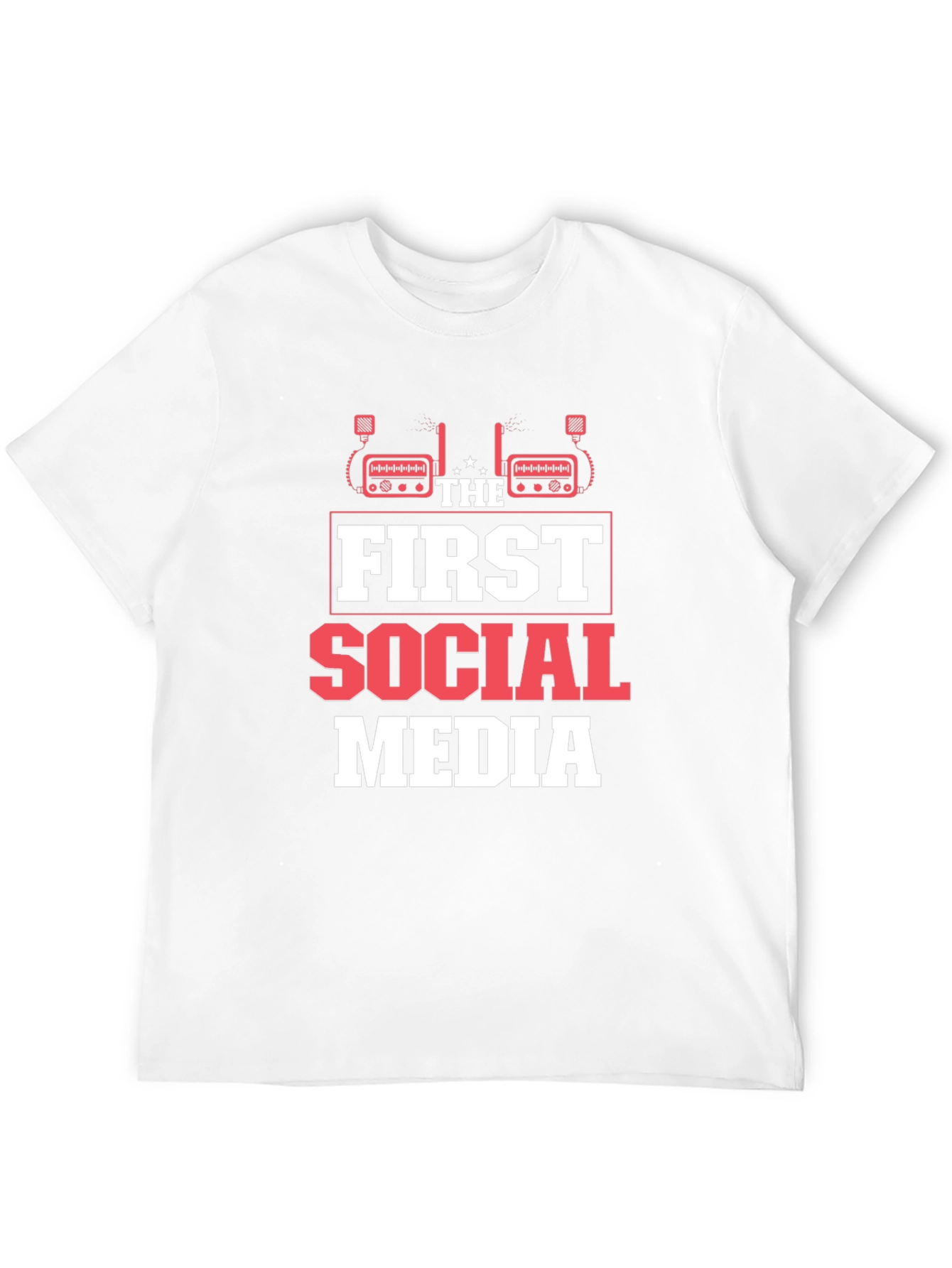 The First Social Media T-Shirt - Ham Radio Design